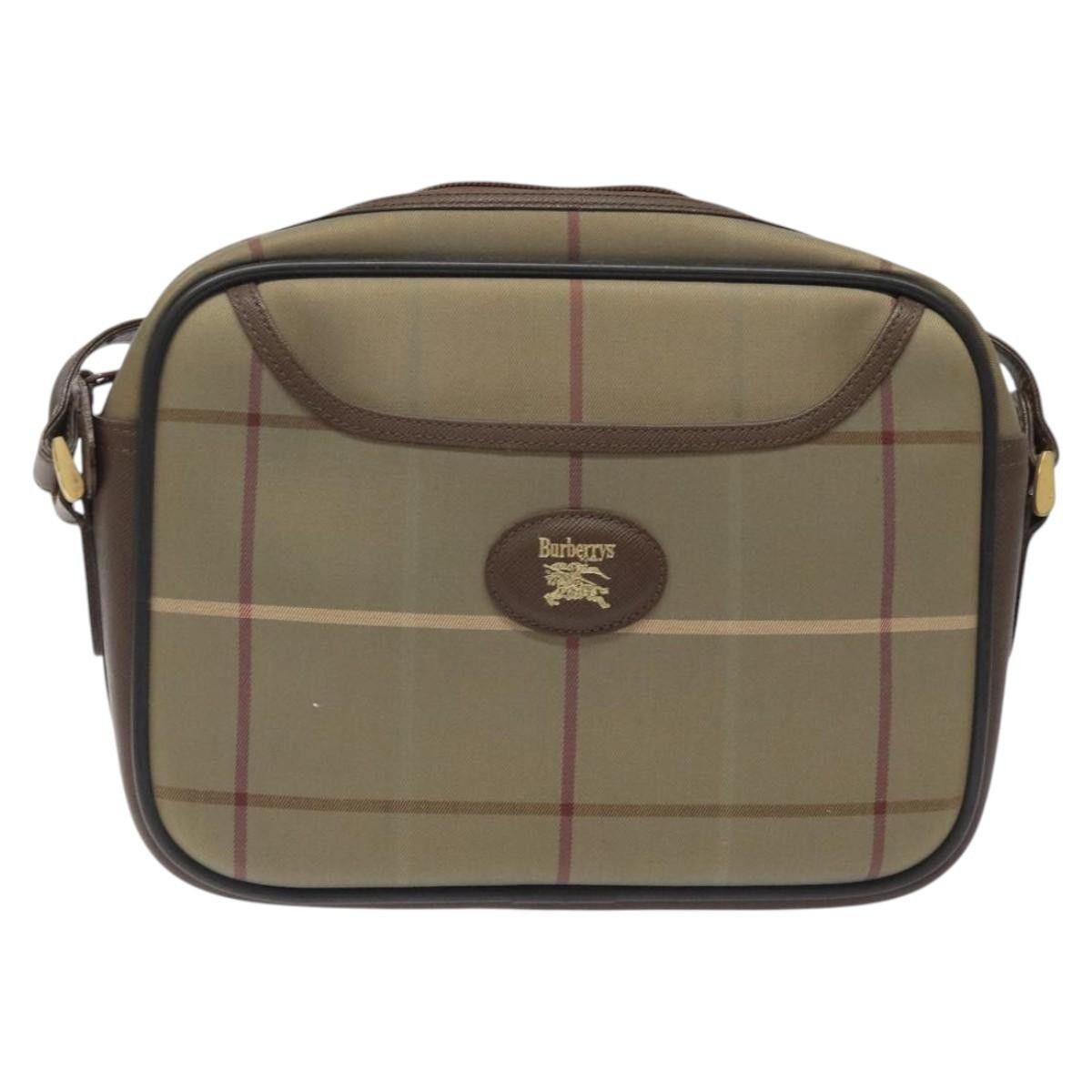 Burberry Burberry Nova check Canvas and Leather Size ONE SIZE - 1 Thumbnail