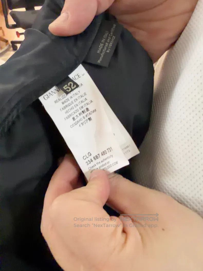Versace Versace Black trench coat Size US L / EU 52-54 / 3 - 4 Thumbnail