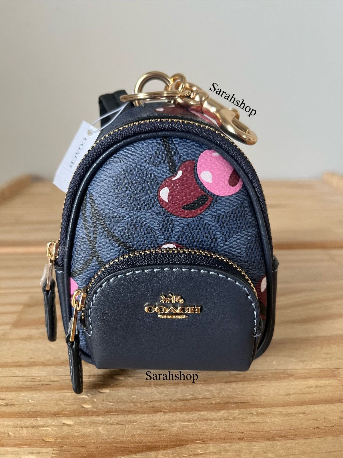 Coach Coach Mini Court Backpack Bag Charm Size ONE SIZE - 1 Thumbnail