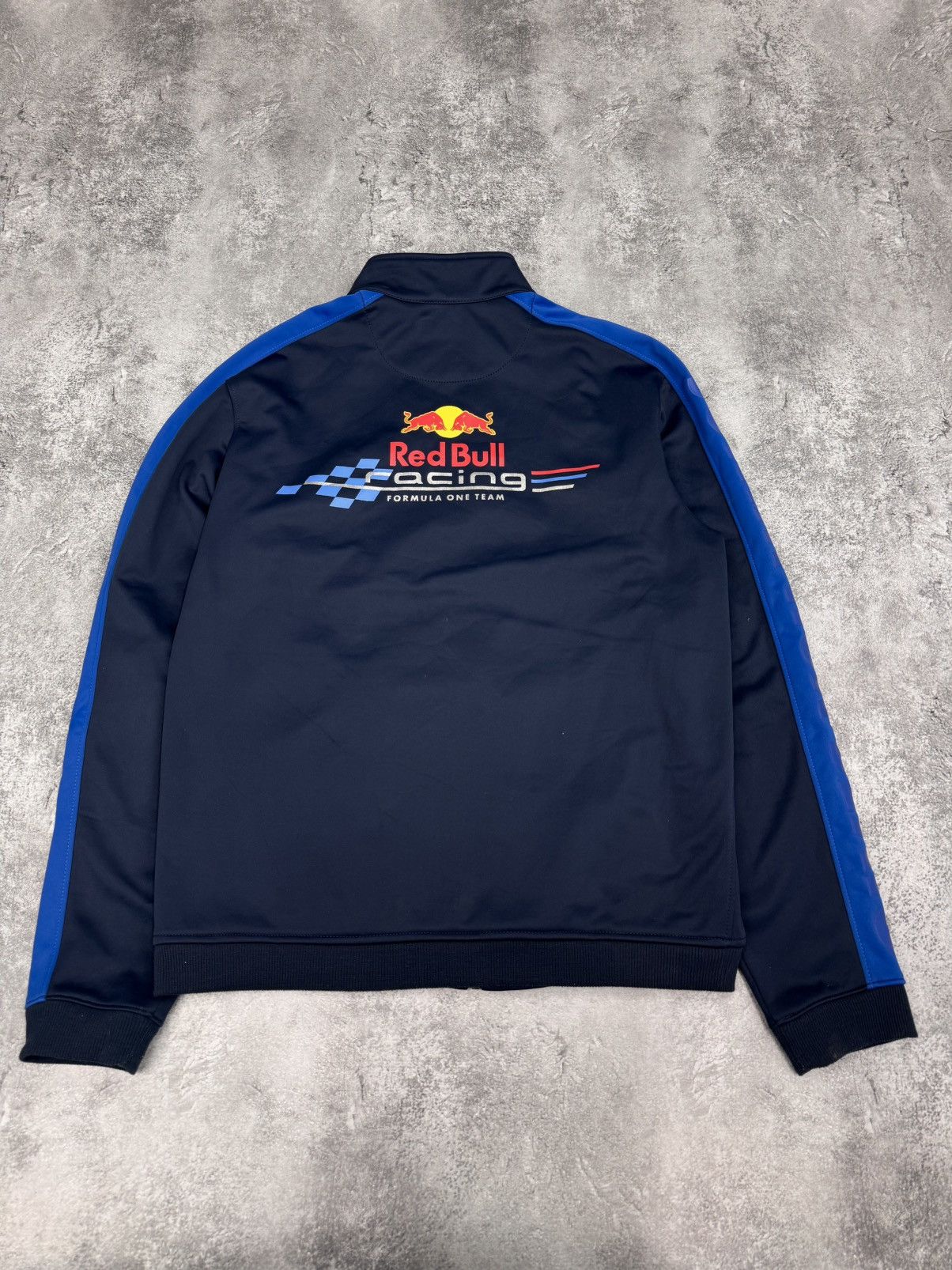 Red Bull Red Bull Racing Men Vintage Zip Track Jacket Navy Size L Size US L / EU 52-54 / 3 - 1 Thumbnail