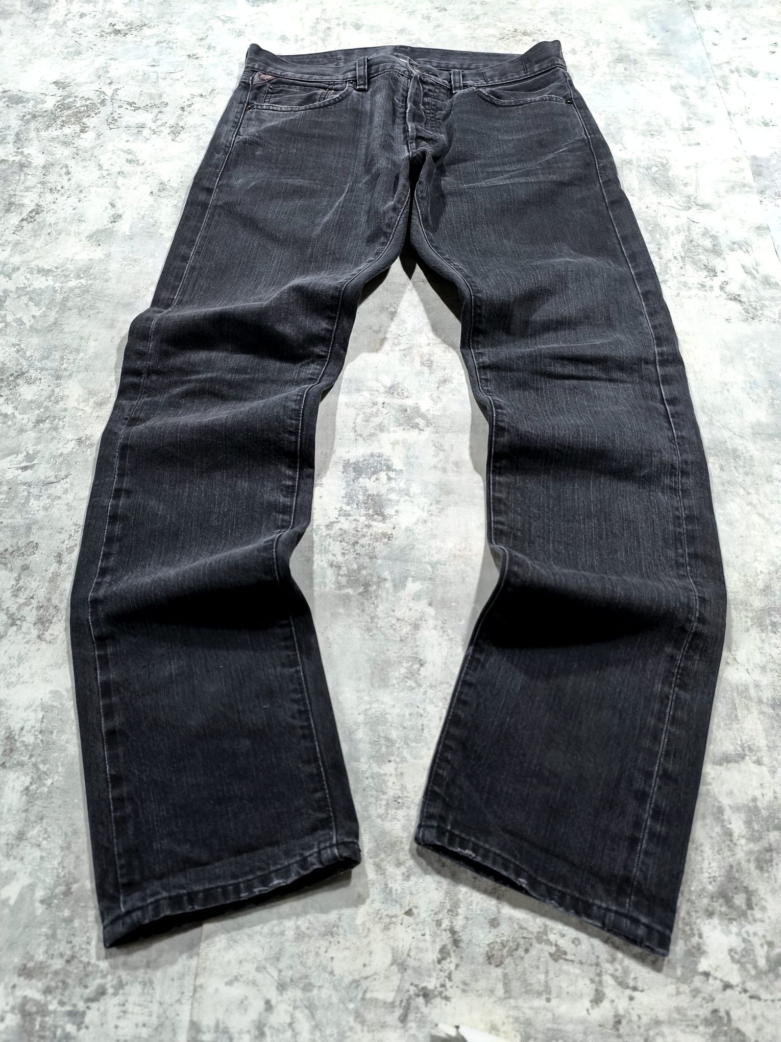 Denim & Supply Ralph Lauren Archival Slim Fit Denim Supply RL Black Faded Jeans Size US 32 / EU 48 - 2 Thumbnail