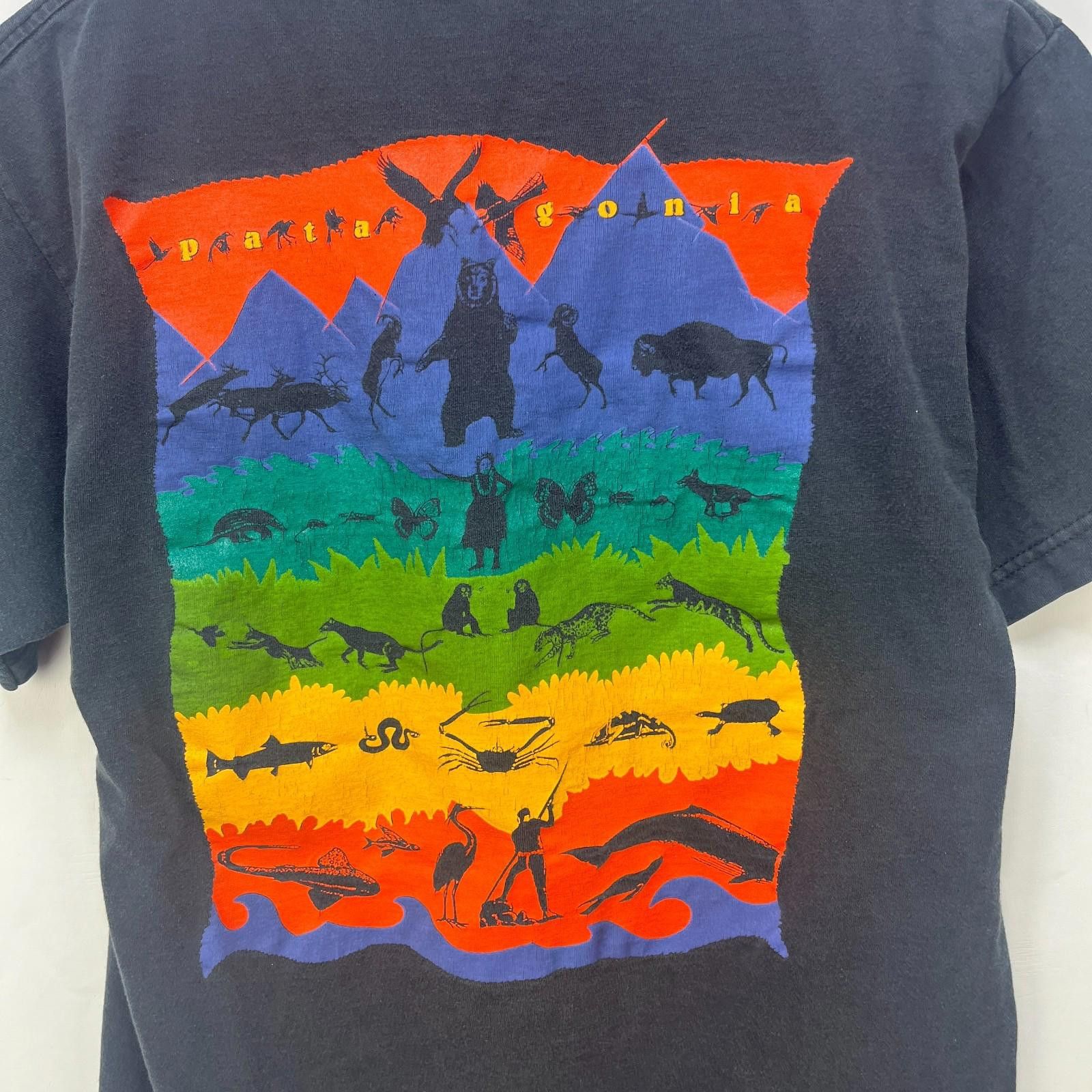 Patagonia Vintage 90s Patagonia Animal Kingdom Shirt Medium Size US M / EU 48-50 / 2 - 2 Thumbnail