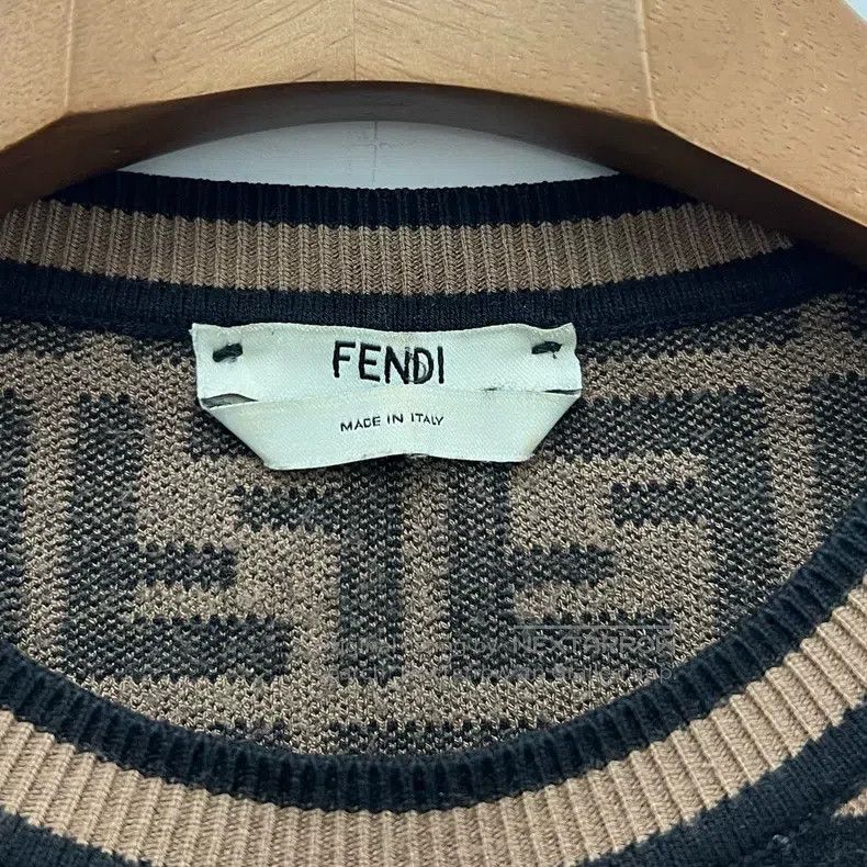 Fendi Fendi Brown full print short sleeve Size XXS / US 00 / IT 34 - 4 Thumbnail