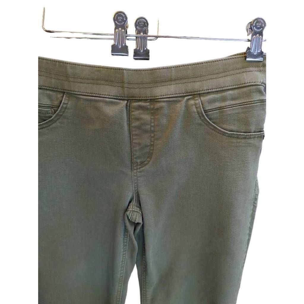 Other Democracy Size 8 Glider Olive Green Pull On Casual Jeggings Size 30" / US 8 / IT 44 - 4 Thumbnail