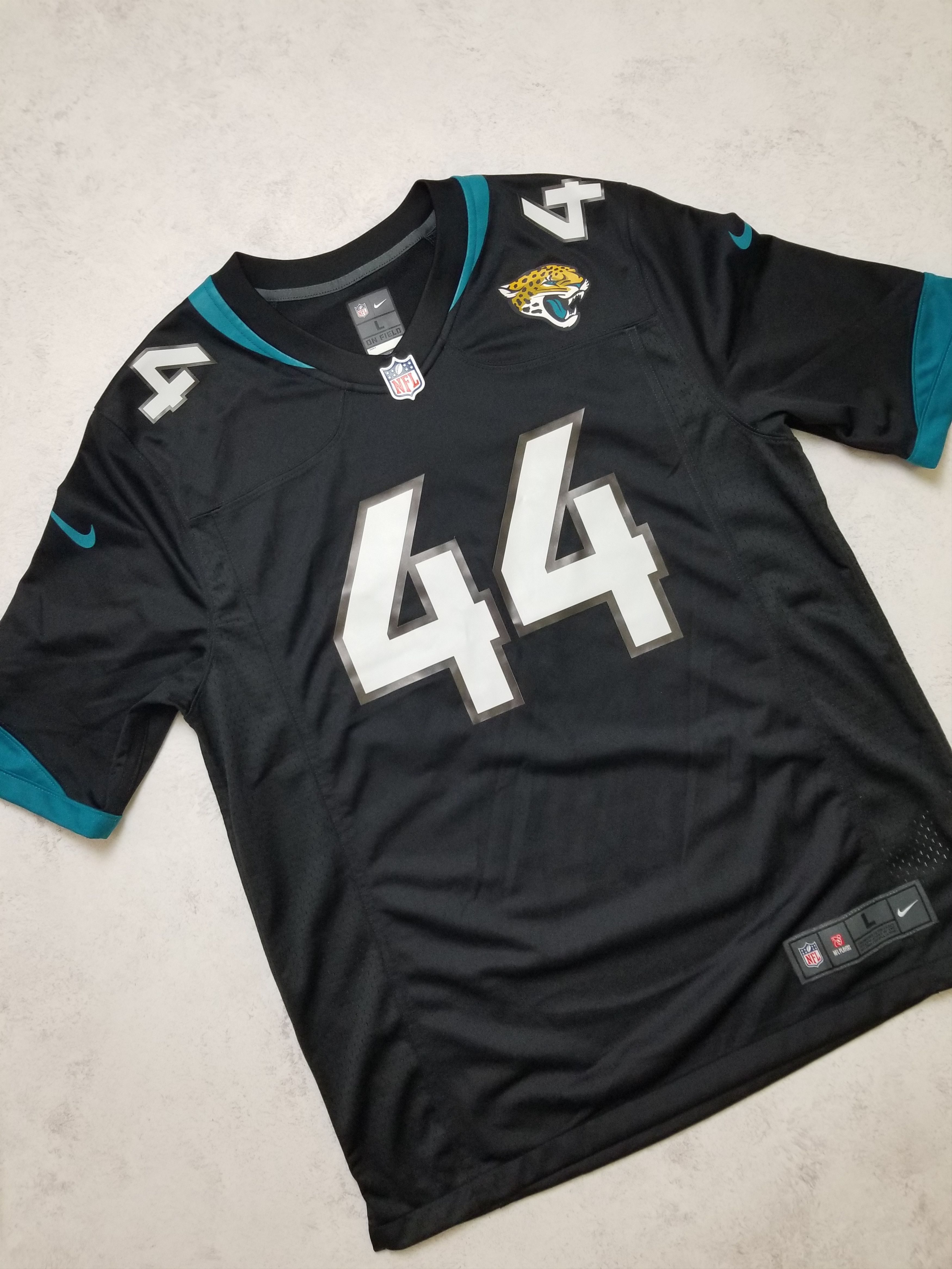 Nike Nike Jacksonville Jaguars #44 Walker NFL Football Jersey Size US L / EU 52-54 / 3 - 10 Thumbnail
