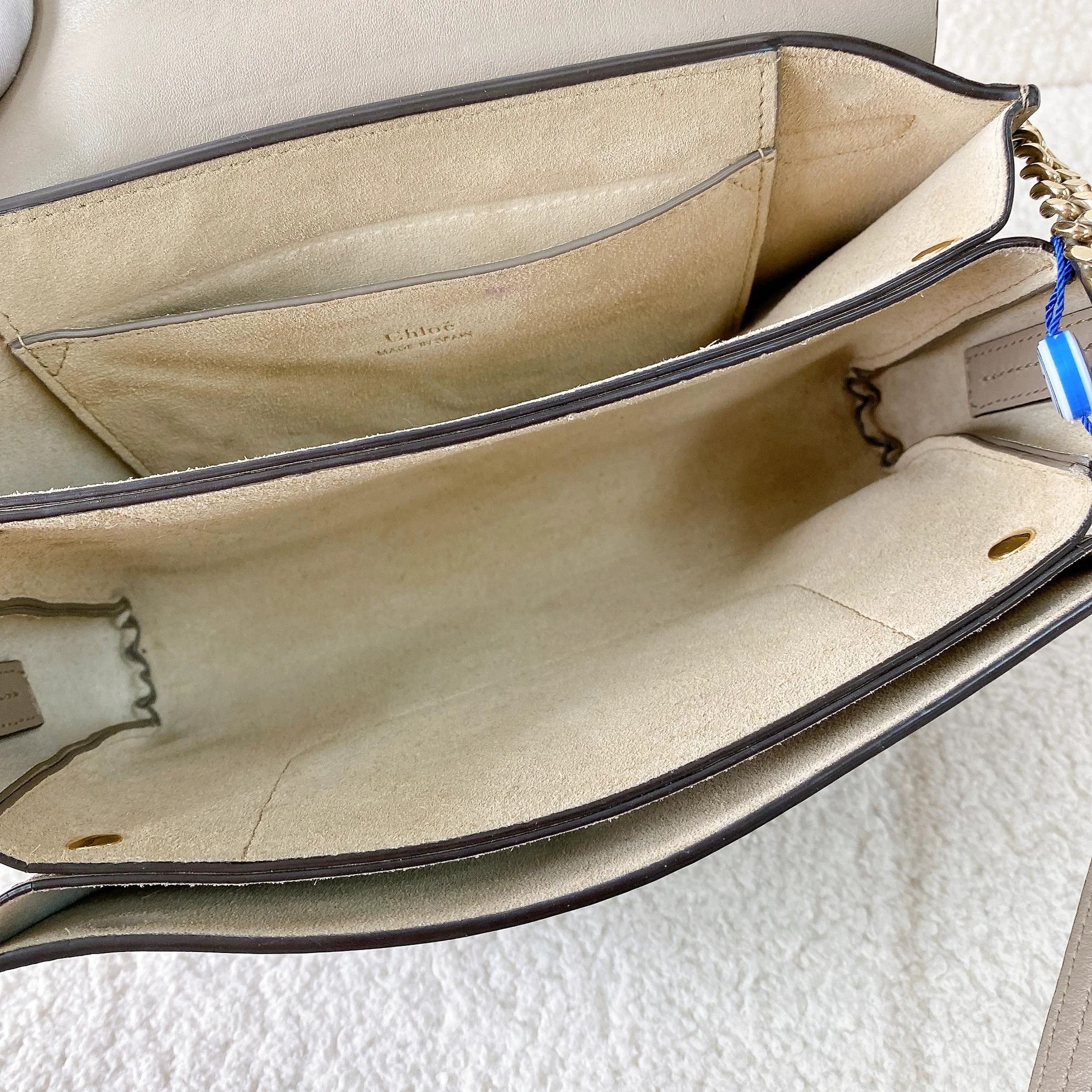 Chloe Chloe Gray Single Compartment Crossbody Bag 4192 Size ONE SIZE - 7 Thumbnail