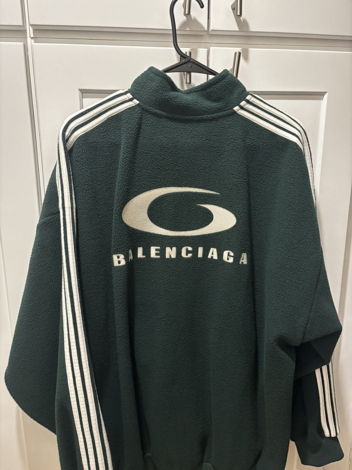 Balenciaga Loop Fleece Zip up Size US L / EU 52-54 / 3 - 2 Thumbnail