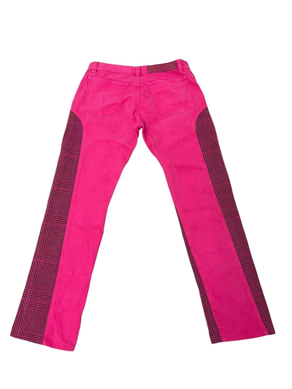 Japanese Brand Hybrid Jeans Etro Italy Pinky Denim Regular Straight 8🟦7 Size US 32 / EU 48 - 11 Thumbnail