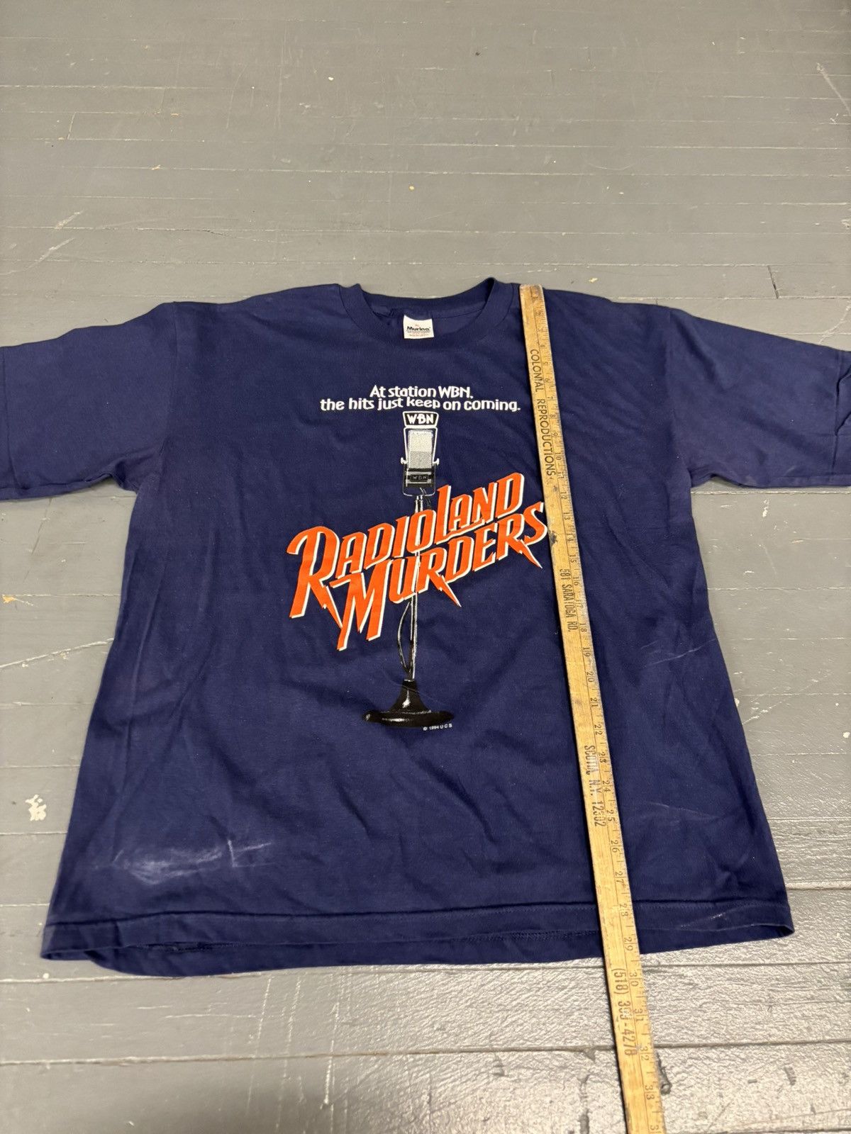 Band Tees × Vintage Vintage 90s Radioland Murders tee Size US XL / EU 56 / 4 - 5 Thumbnail
