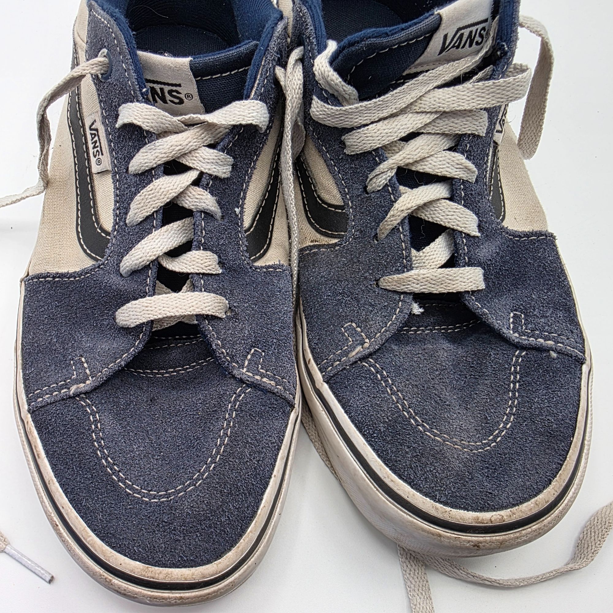 Vans Vans Filmore Mens Size 8 Dress Blue Suede Sneaker Shoes Casu Size US 8 / EU 41 - 10 Thumbnail