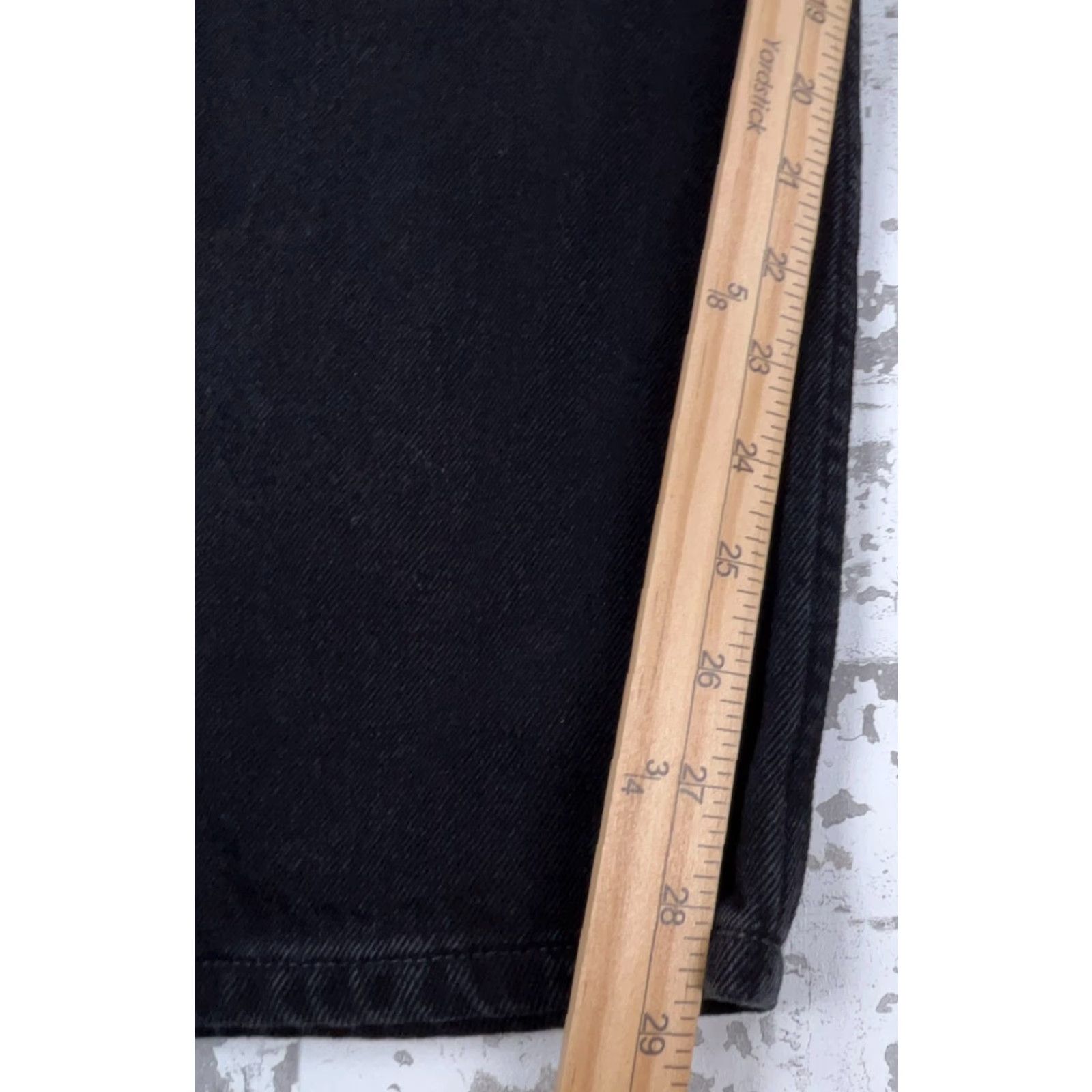 Harley Davidson Vintage Harley-Davidson Jeans Men 38x30 Relaxed Fit Straight Leg Black Denim 5-Pocket Belt Loops Charcoal Wash Comfortable Classic American Y2K Mens Size US 38 / EU 54 - 7 Thumbnail