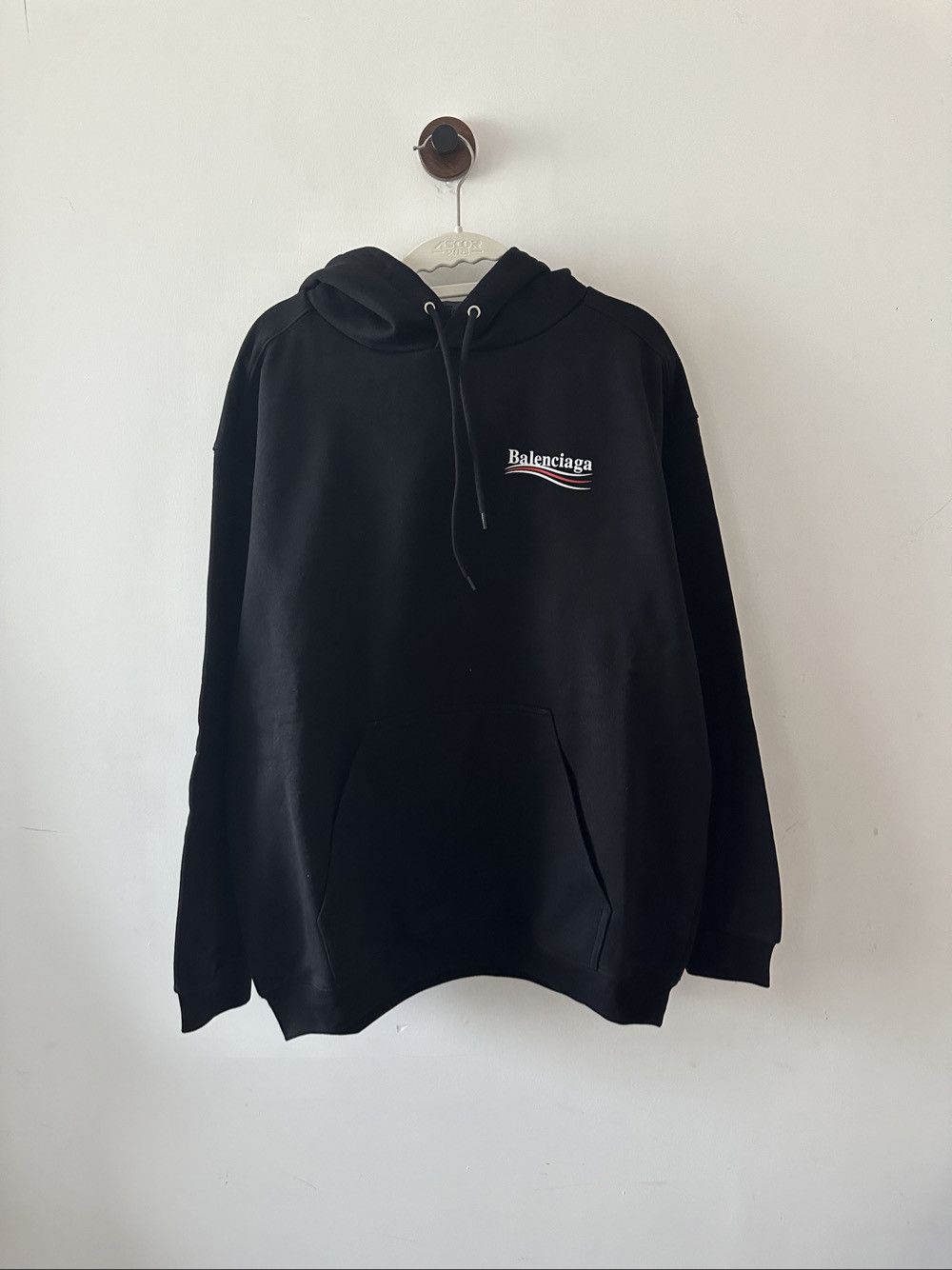 Balenciaga Balenciaga Political Campaign Hoodie Black Size S Size US S / EU 44-46 / 1 - 1 Thumbnail