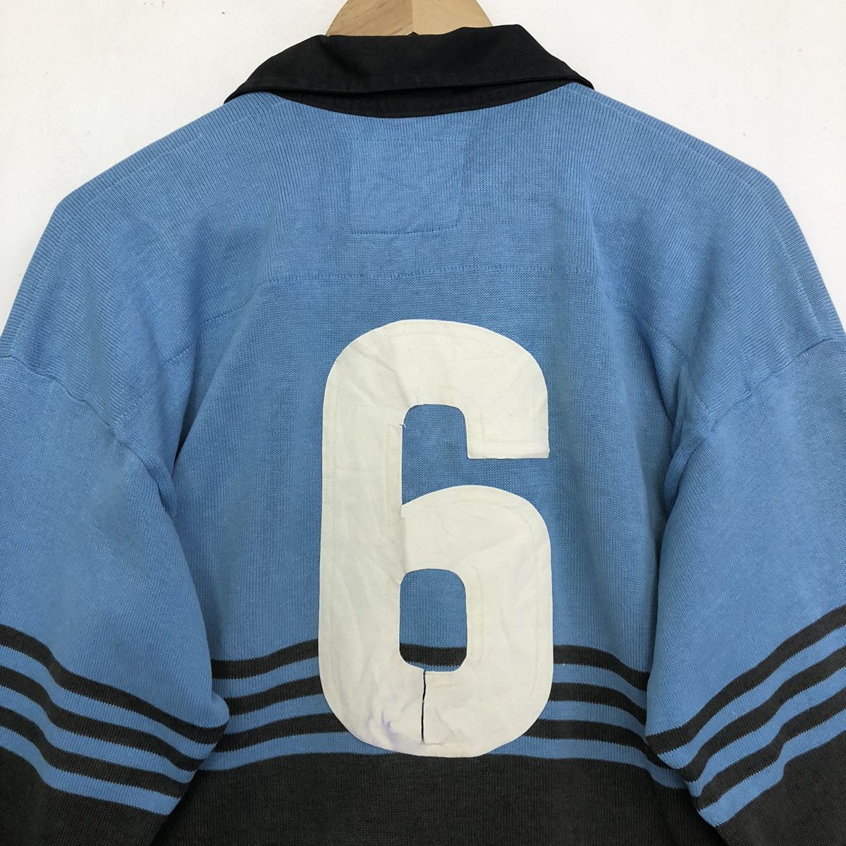 Sports Specialties SCEPTRE VINTAGE COLOUR BLOCK RUGBY POLO SHIRT Size US L / EU 52-54 / 3 - 7 Thumbnail