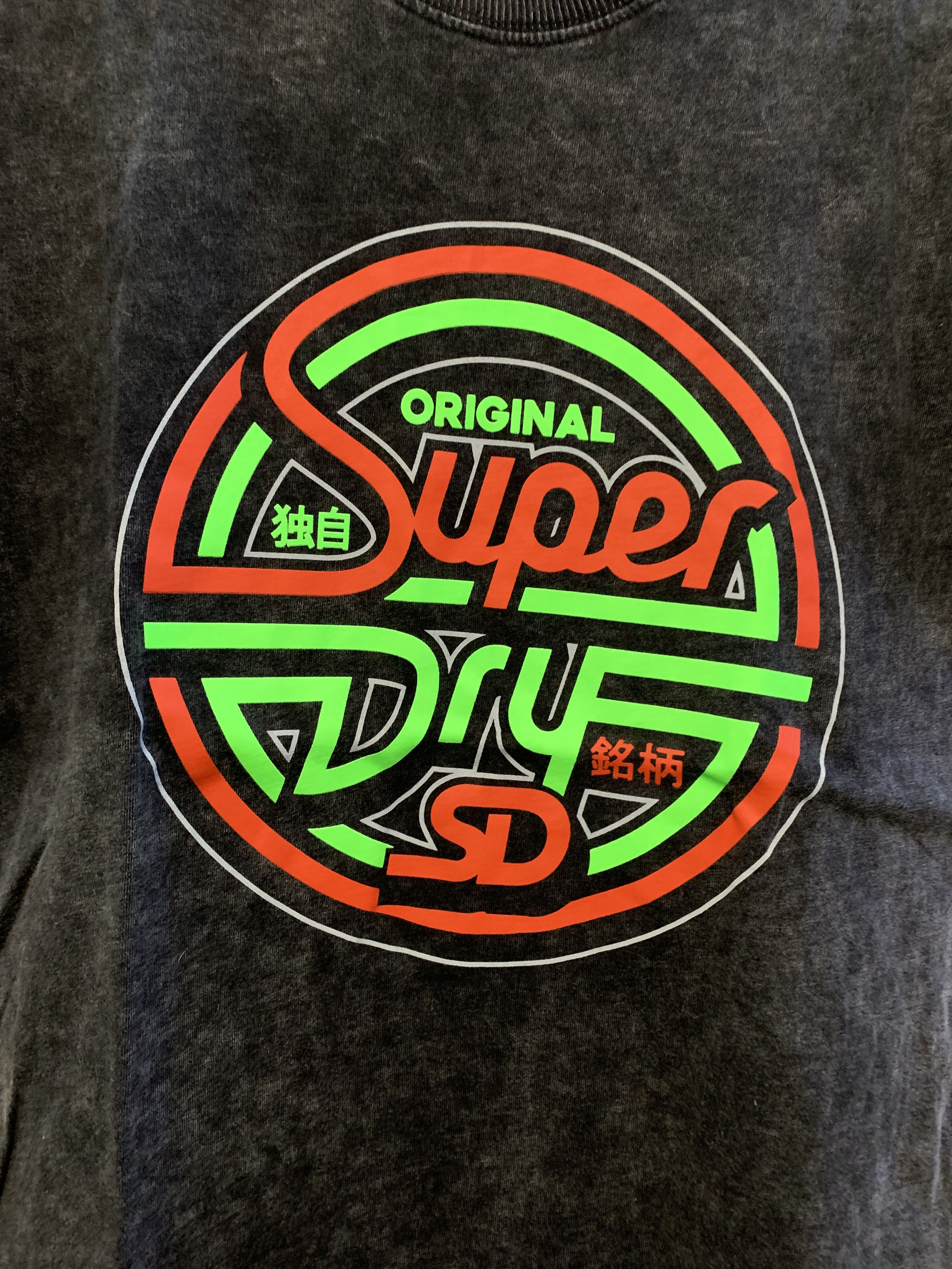 Superdry SUPERDRY Neon Tee ⊛ GREY/RED/GREEN ⊛ New Size US M / EU 48-50 / 2 - 1 Thumbnail