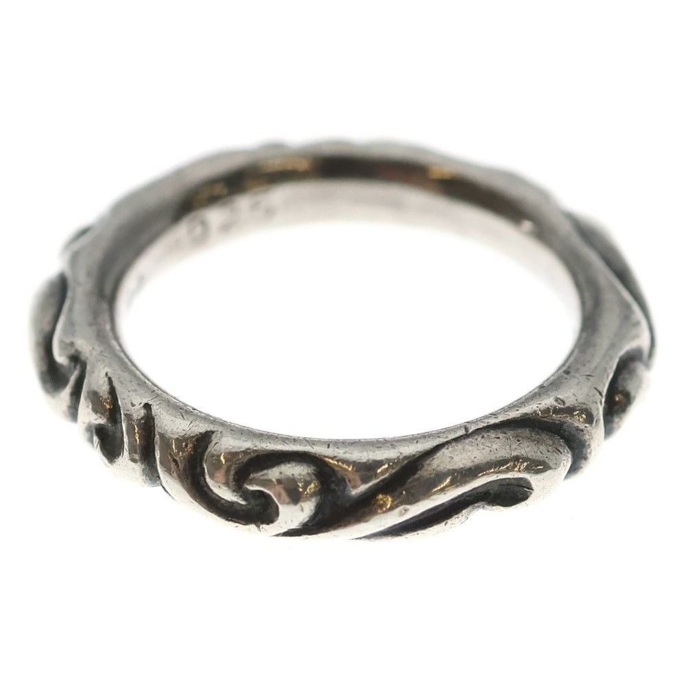 Chrome Hearts CHROME HEARTS SCRL BAND Silver Ring BCA351 Size ONE SIZE - 2 Thumbnail