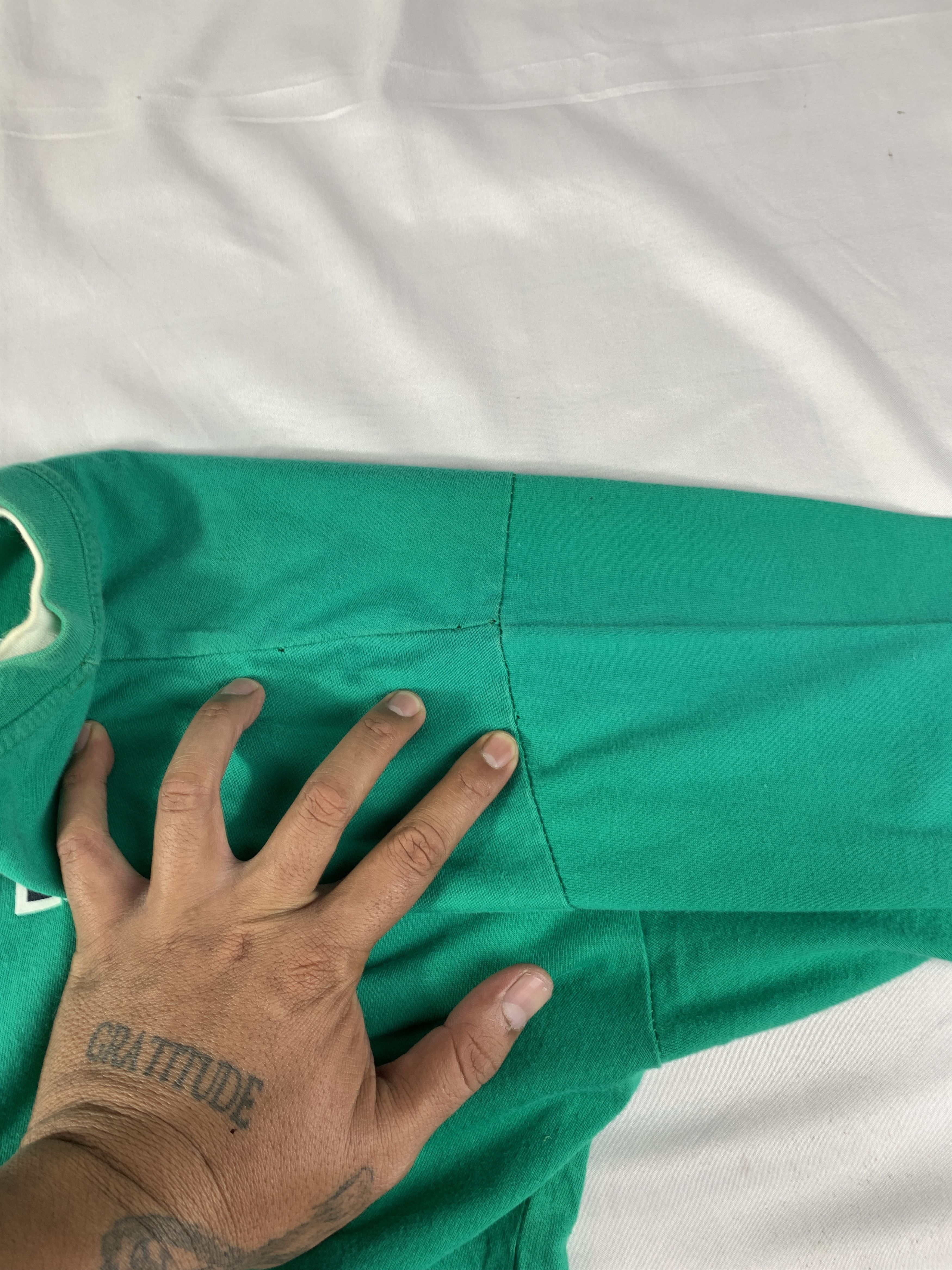 Triple 5 Soul 2000s Triple 5 Soul NYC Green Tee (M) Size US M / EU 48-50 / 2 - 9 Thumbnail