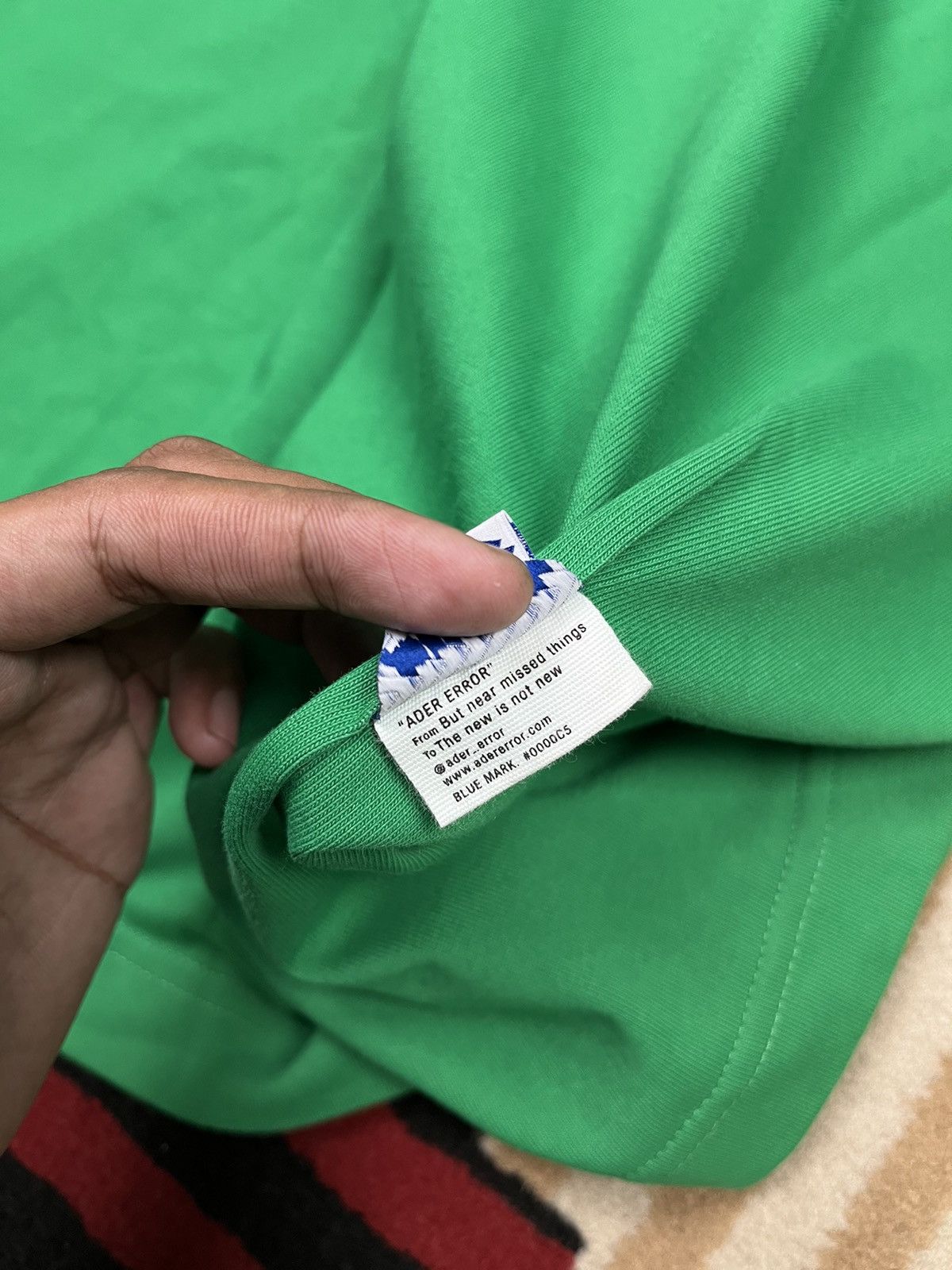 Ader Error Ader Error Green T-shirt Size US L / EU 52-54 / 3 - 8 Thumbnail