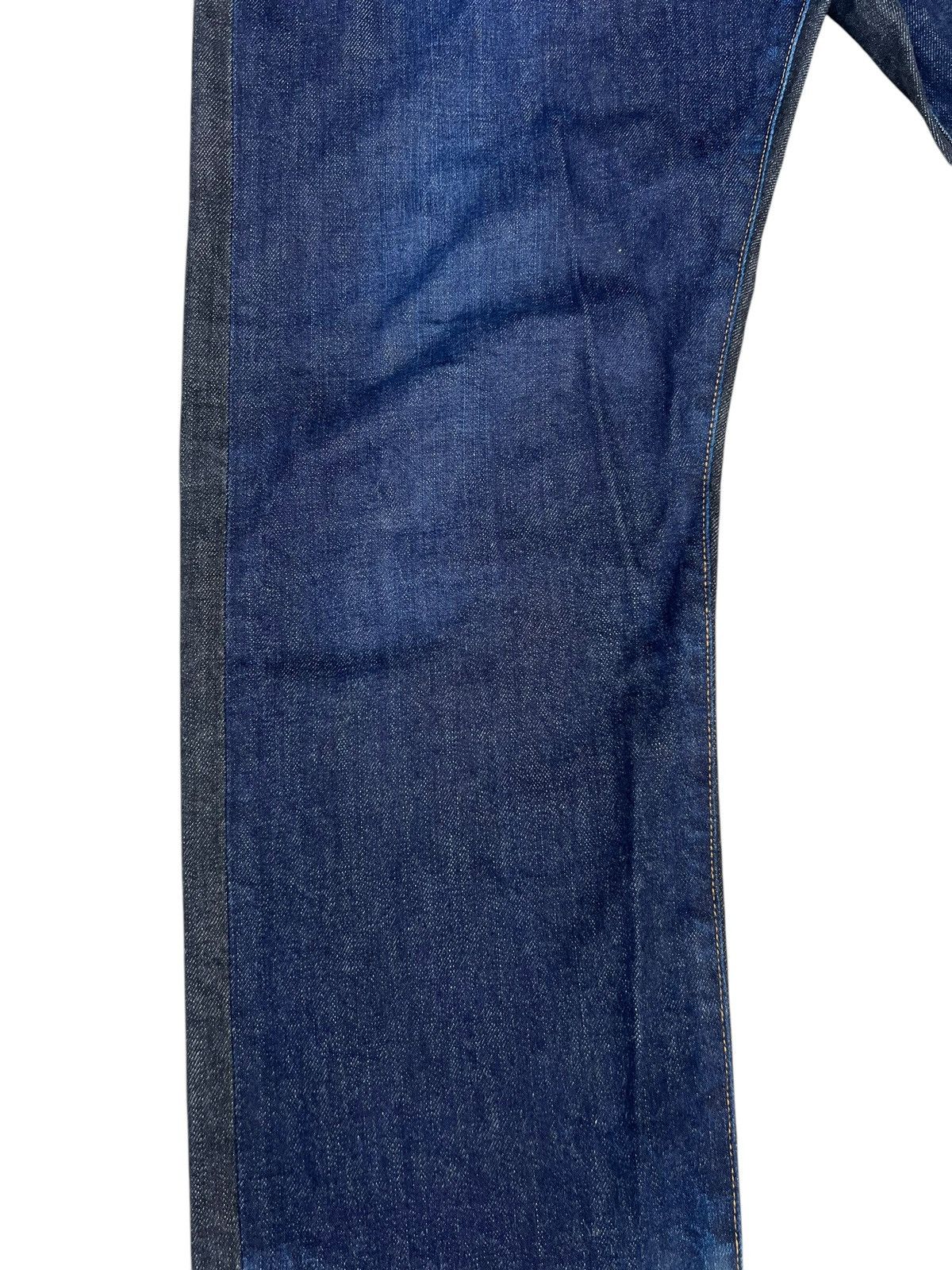 Futura Vintage FUTURA Japan 2 Tones Denim Distressed Jeans Size US 34 / EU 50 - 7 Thumbnail