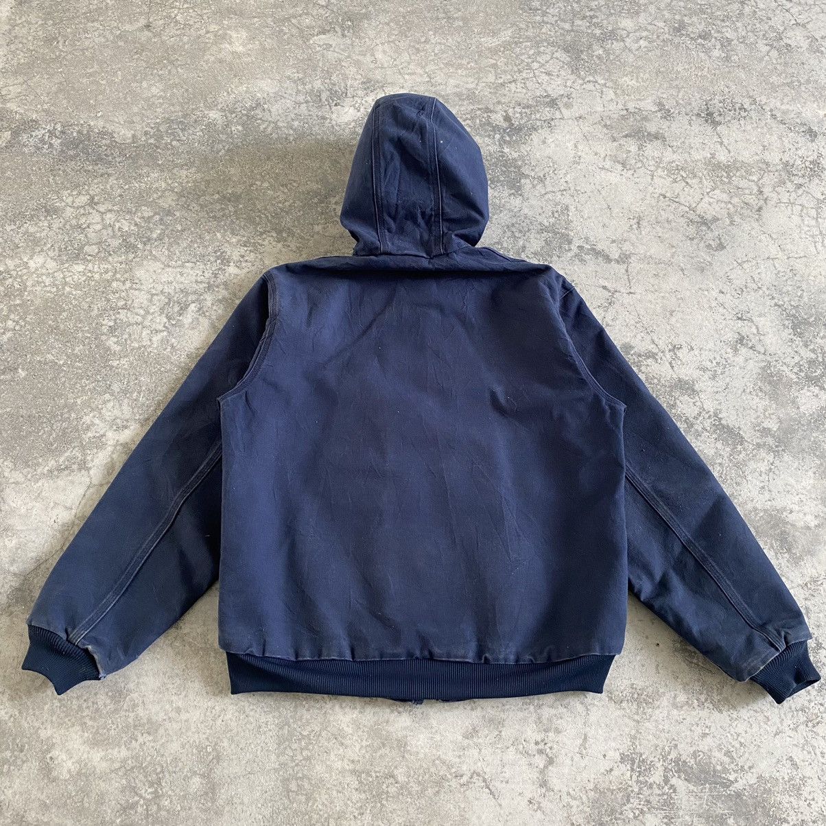 Carhartt Vintage Carhartt Duck Canvas Hooded Active Jacket J161 Size US M / EU 48-50 / 2 - 12 Thumbnail