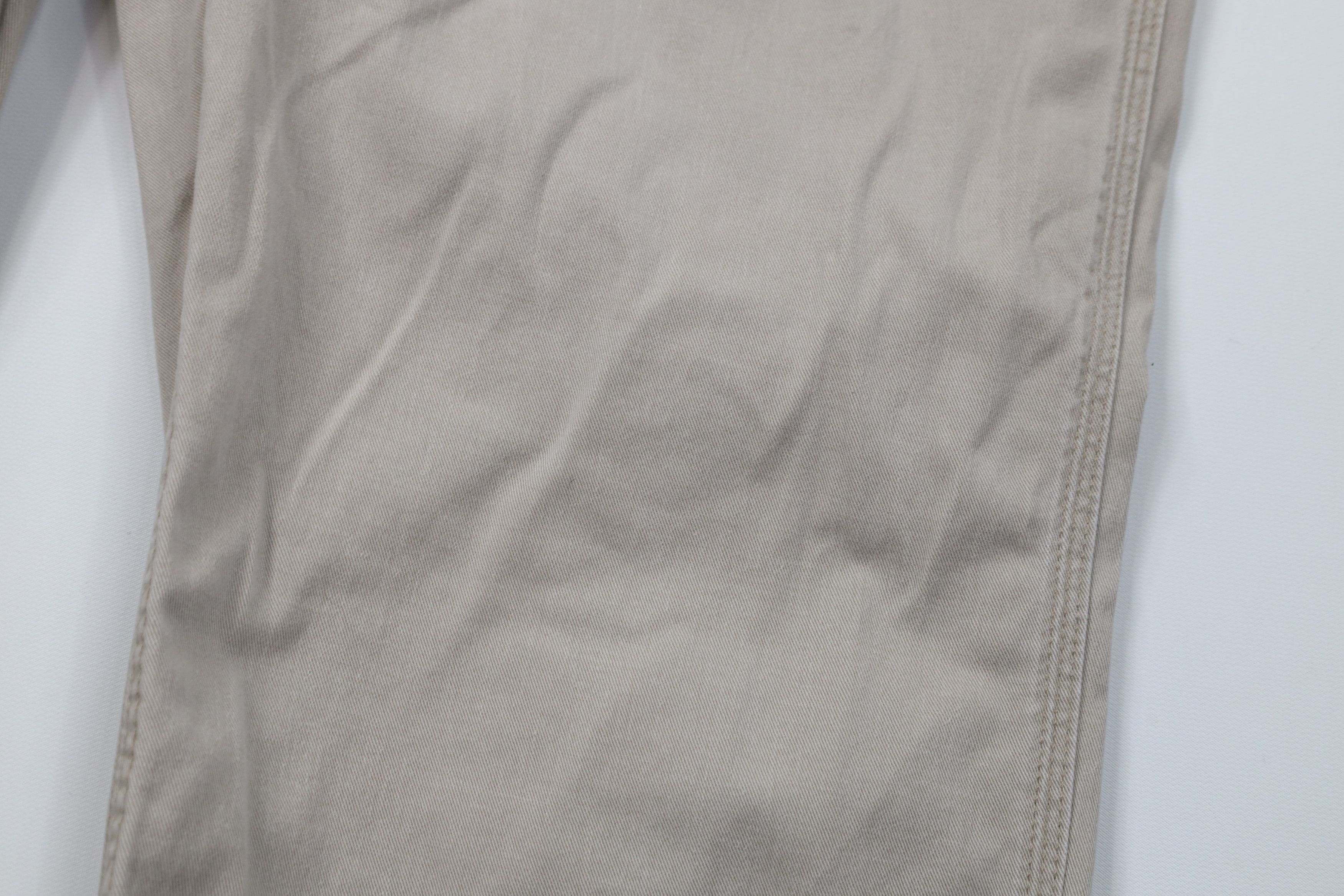 Carhartt Vintage Y2K Carhartt Wide Leg Dungaree Pants Beige Cotton Size US 38 / EU 54 - 6 Thumbnail