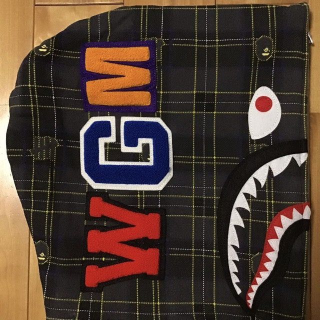 Bape × Undefeated BAPE × Undefeated Check shark full zip hoodie a bathing ape Size US S / EU 44-46 / 1 - 5 Thumbnail
