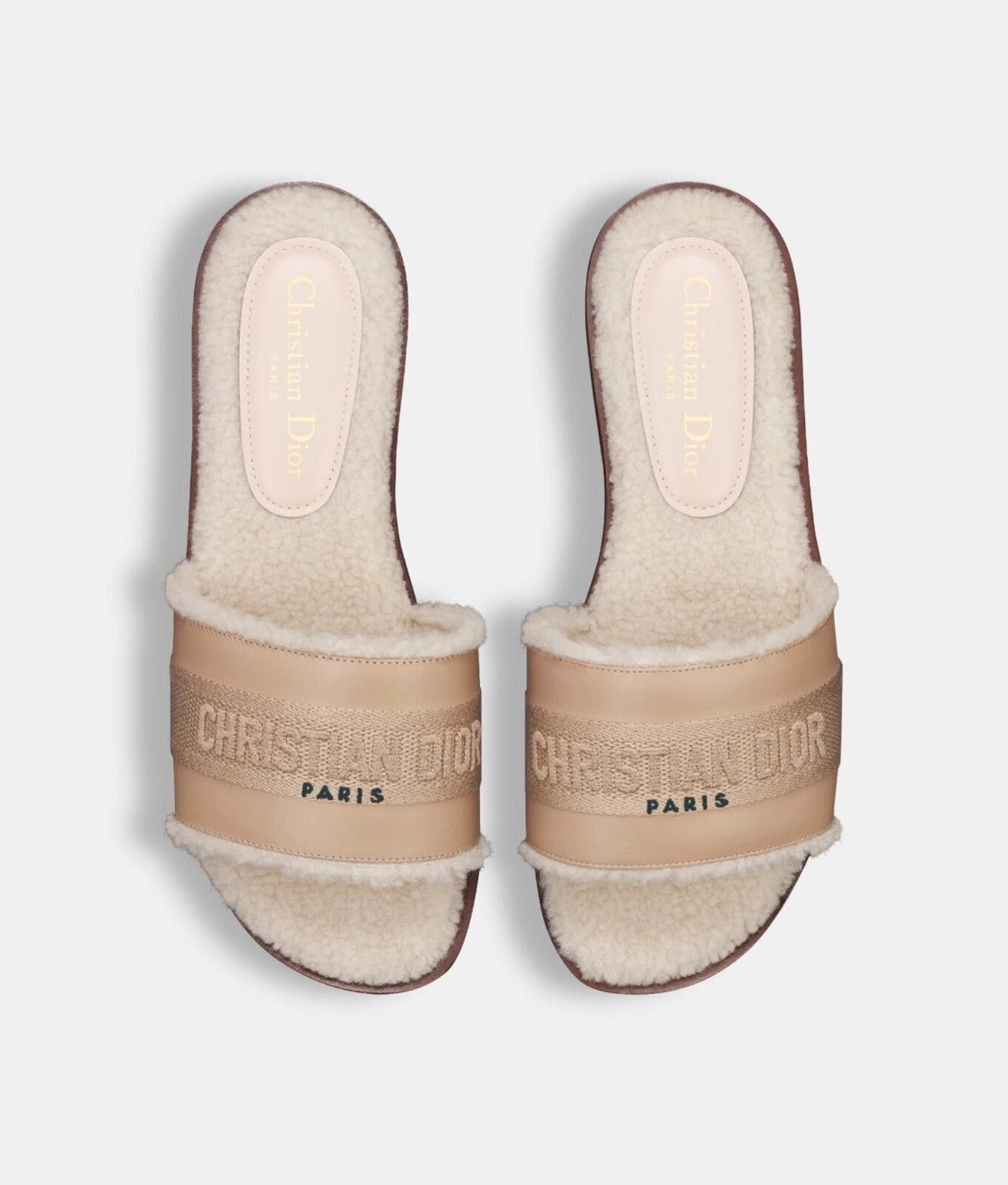 Dior Dior Dway Wool Slide Sandals Size ONE SIZE - 3 Thumbnail