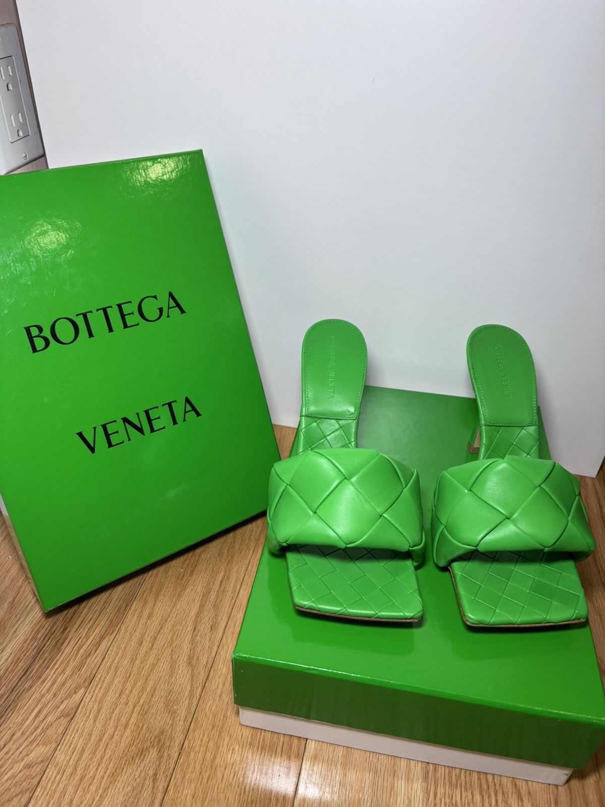 Bottega Veneta Bottega brand new heels square toe Size US 8.5 / IT 38.5 - 1 Thumbnail