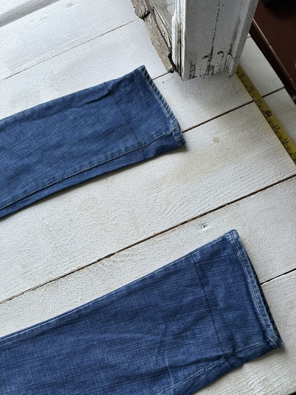G-Star 🚨VNTG G STAR RAW BLUE FADED RARE AVANT GARDE JEANS Y2K Size 30" / US 8 / IT 44 - 7 Thumbnail