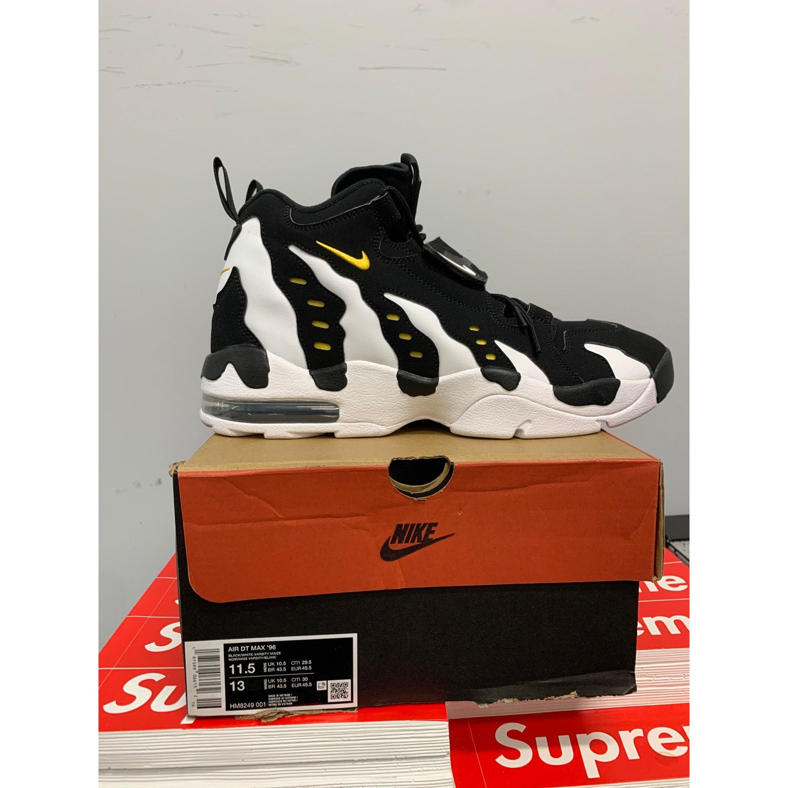 Nike Air DT Max '96 Black White 2024 Size 11.5 SHIPS NOW