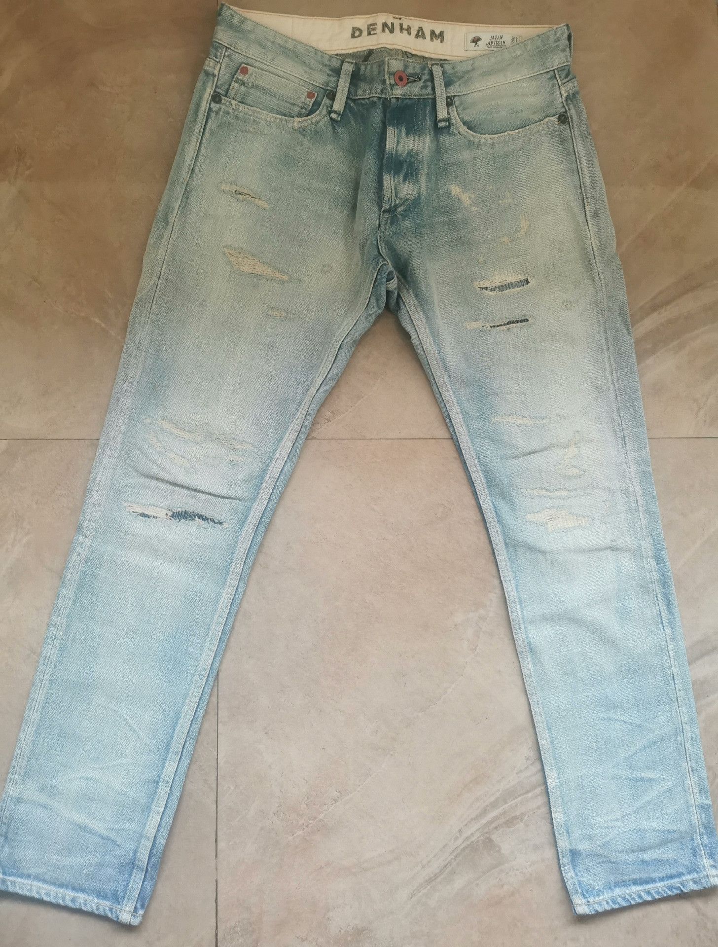 Visvim Denham Limited Edition Distressed Jeans Size US 30 / EU 46 - 1 Thumbnail