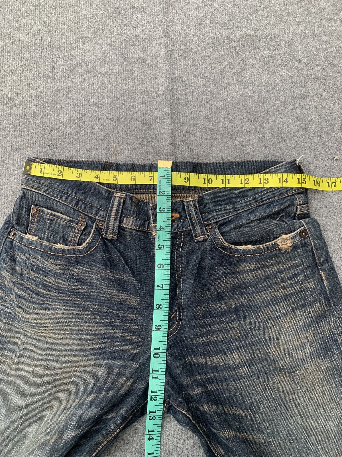 Le Grande Bleu (L.G.B.) Flare GL Heart Big John nice design. Size US 30 / EU 46 - 3 Thumbnail