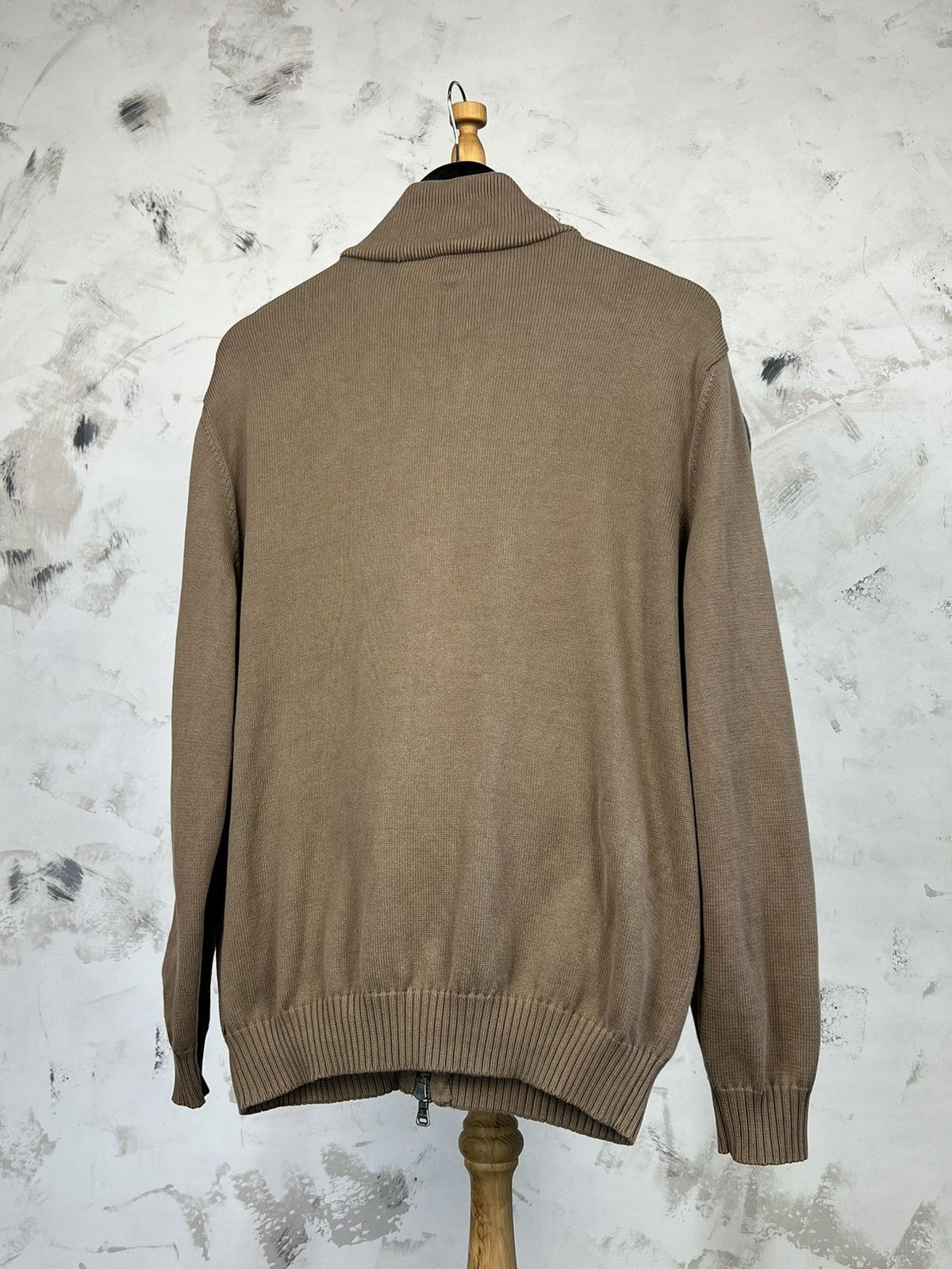 Hugo Boss Vintage Hugo Boss Zip-Up Knit Sweater Size M - L Size US M / EU 48-50 / 2 - 5 Thumbnail