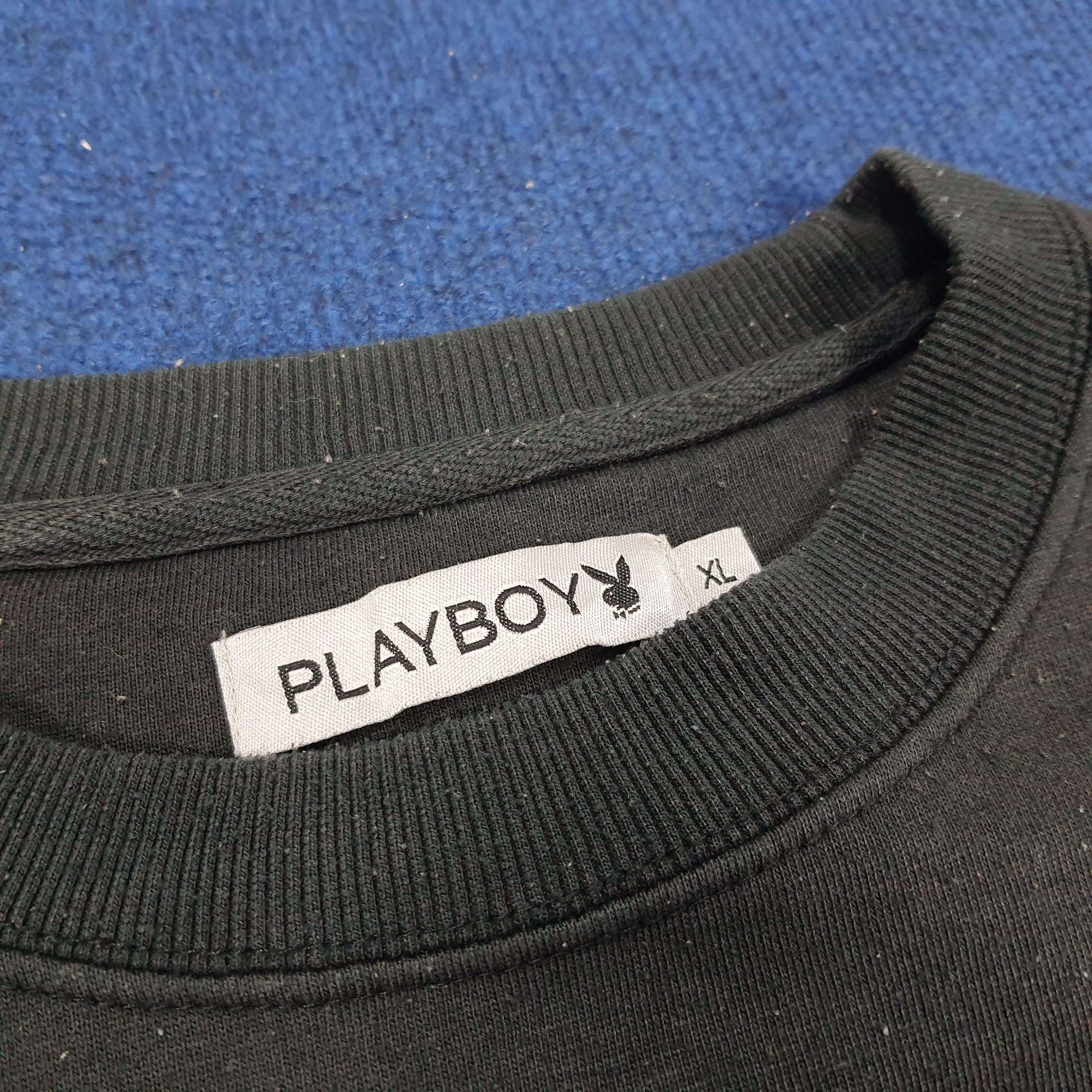 Playboy × Vintage Vintage PLAYBOY Big Logo Spell Out Sweatshirt Size US L / EU 52-54 / 3 - 5 Thumbnail