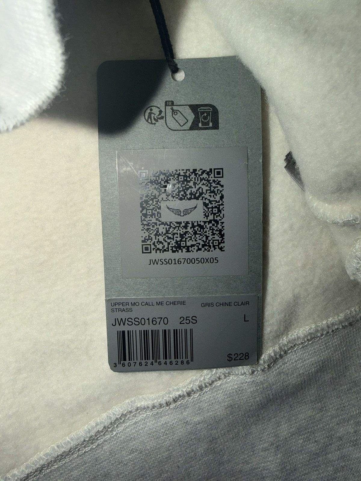 Zadig & Voltaire ‘Call Me Cherie’ Zadig & Voltaire Sweatshirt Pullover Size S / US 4 / IT 40 - 5 Thumbnail