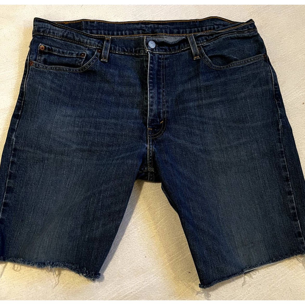 Levi's Levis Jean Shorts Men -511-Size:38 Blue Custom Cut Jeans Size US 38 / EU 54 - 2 Thumbnail