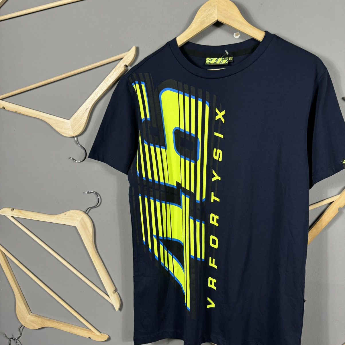 Other Valentino Rossi VR46 Navy Moto T-shirt Size US M / EU 48-50 / 2 - 2 Thumbnail