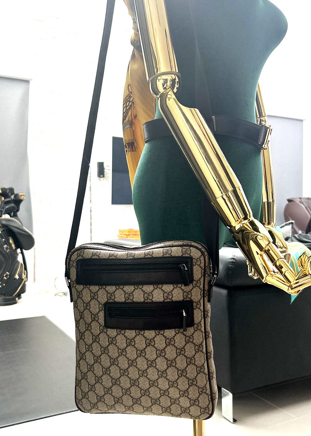 Gucci Gucci Messenger Bag Unisex Size ONE SIZE - 14 Thumbnail
