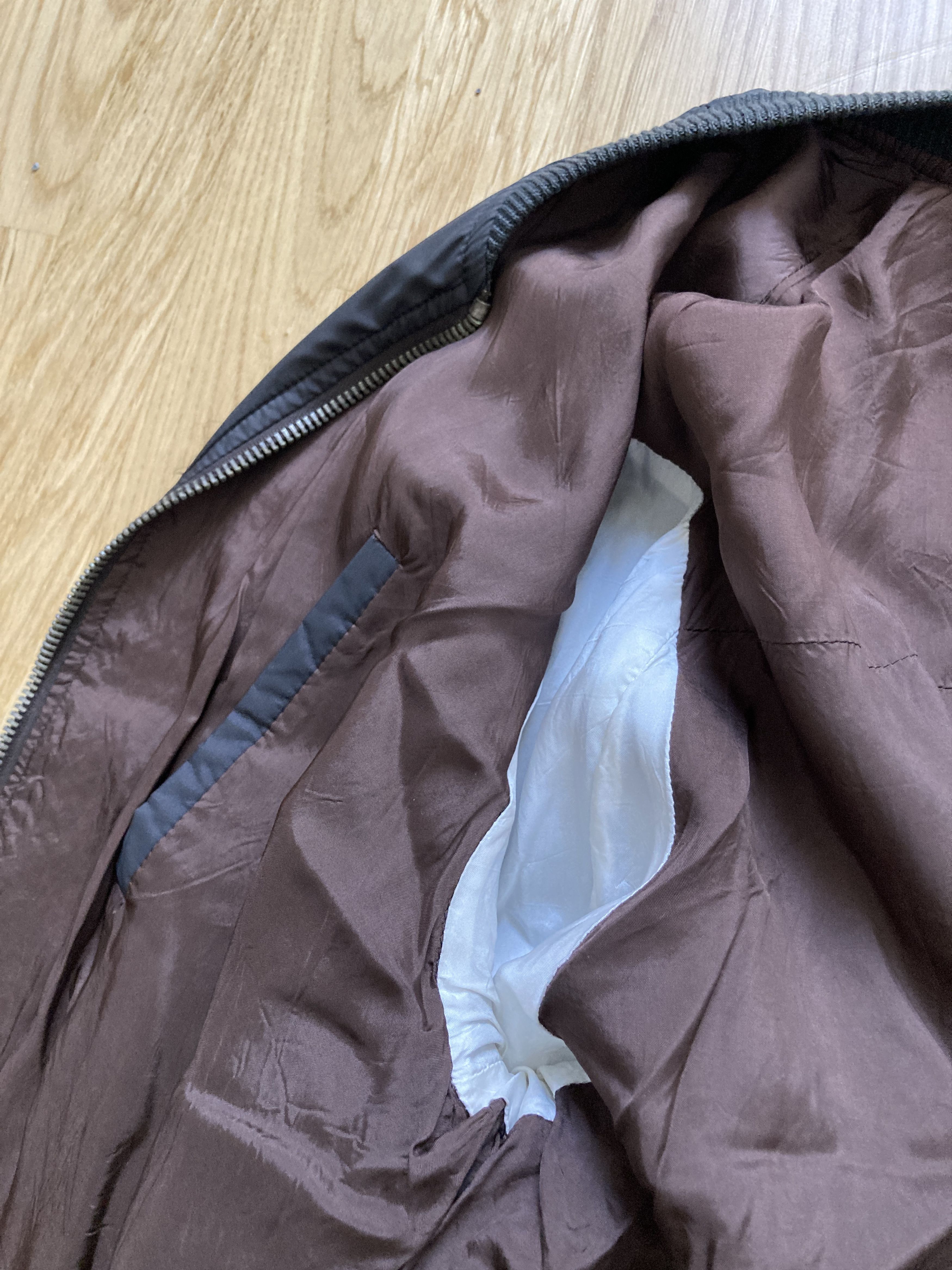Rick Owens S/S 05 "SCORPIO" Runway Silk Bomber Jacket Rick Owens XL Size US XL / EU 56 / 4 - 19 Thumbnail