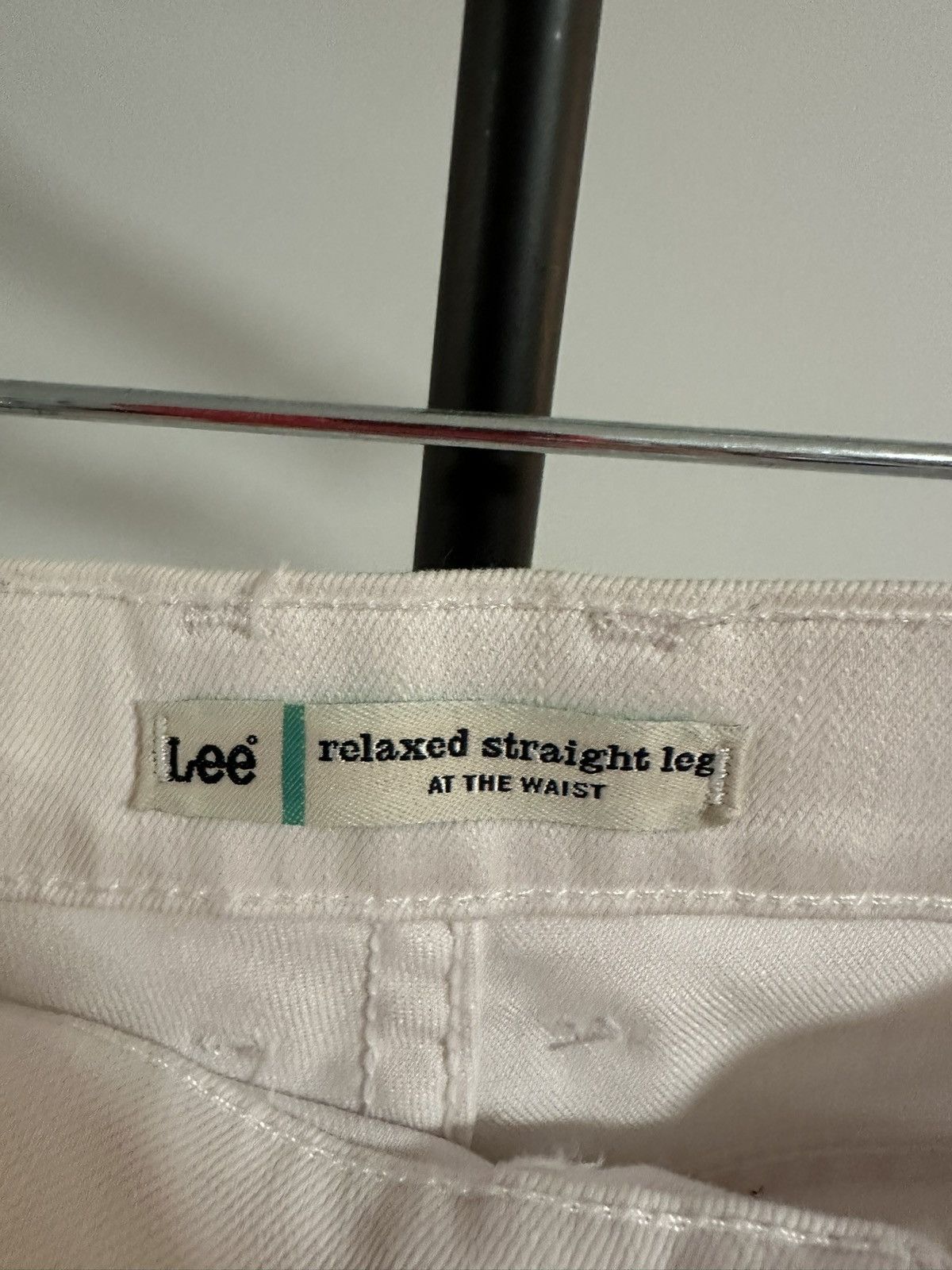 Lee Lee white jeans Size 36" / US 14 / IT 50 - 2 Thumbnail