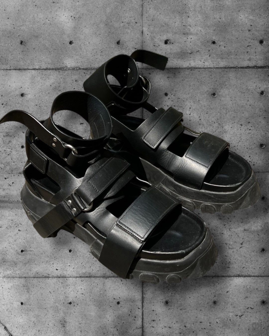 Rick Owens 20ss mainline Rick Owens Tractor Sandals Size US 8 / EU 41 - 2 Thumbnail