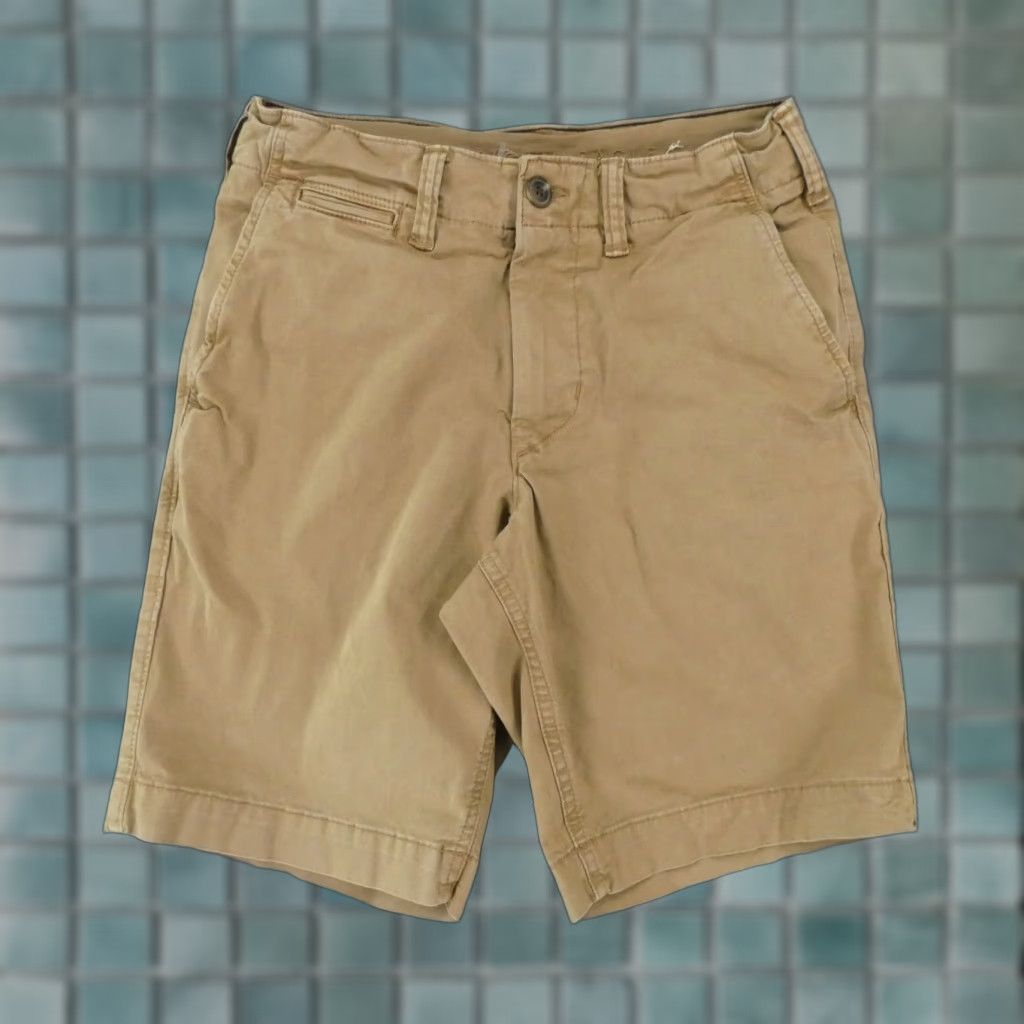 American Eagle Outfitters American Eagle Shorts Mens 26 Next Level Flex Classic Khaki Flat Front Chino Size US 27 - 1 Thumbnail