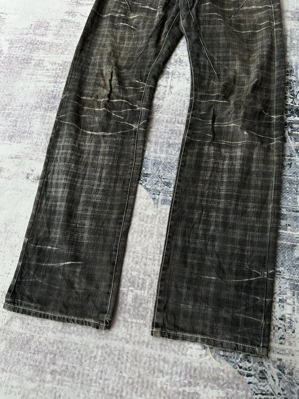 Japanese Brand Y2k Rock Punk Style Jeans Size US 31 - 5 Thumbnail