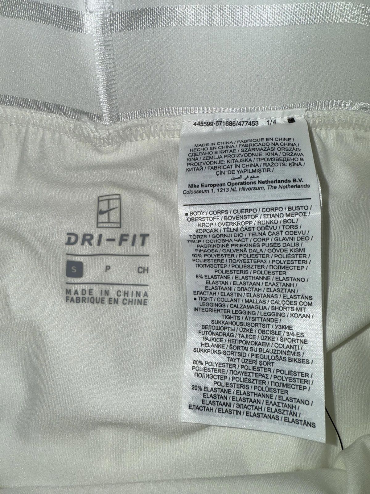 Nike Nike Womens Court Slam Dri-Fit Tennis Skort Skirt Sample Size 28" / US 6 / IT 42 - 5 Thumbnail