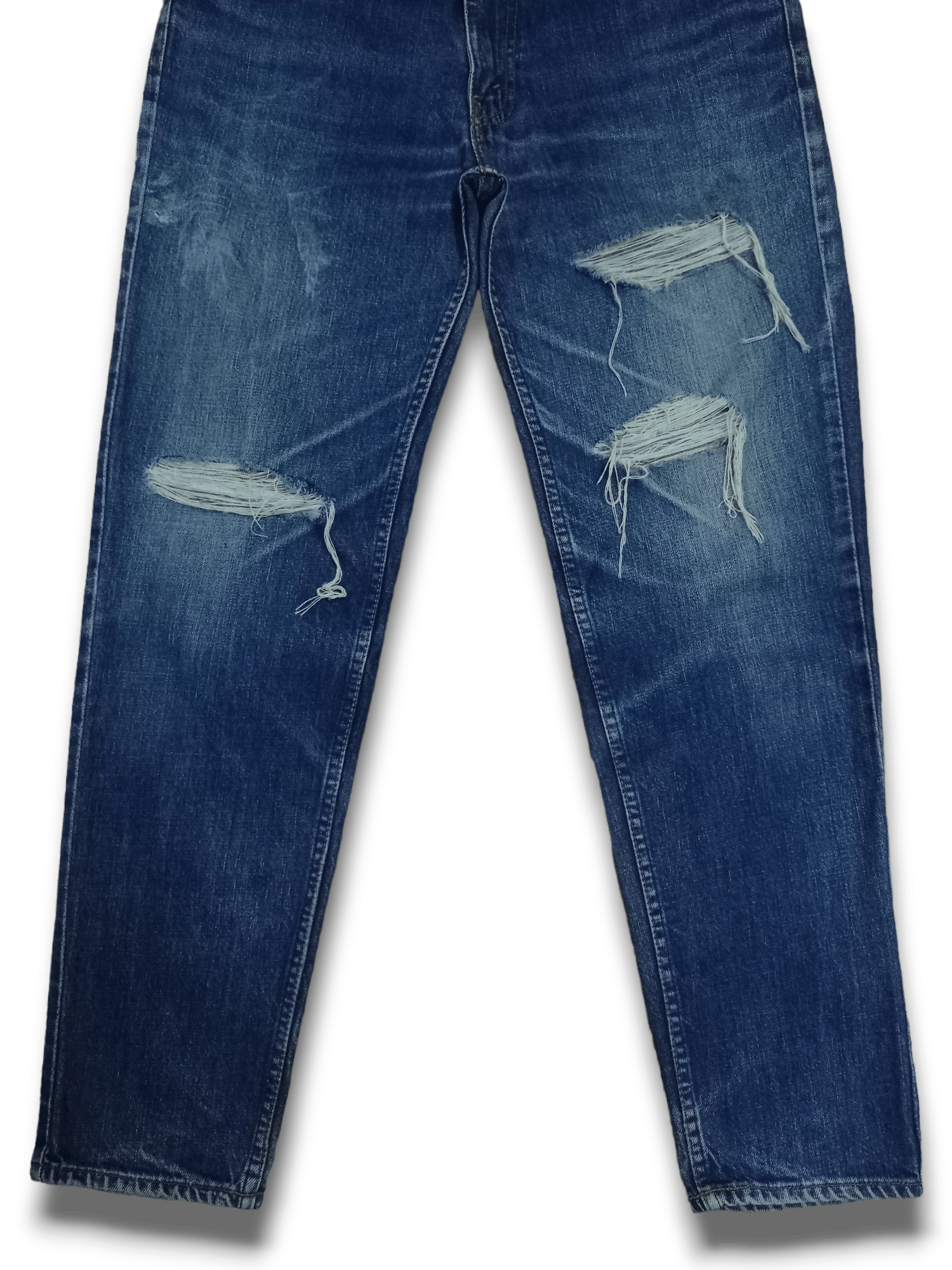 Levi's × Levi's Vintage Clothing Vintage Levis 603-0217 Blue Wash Ripped Style Jeans 33x30 Size US 33 - 9 Thumbnail