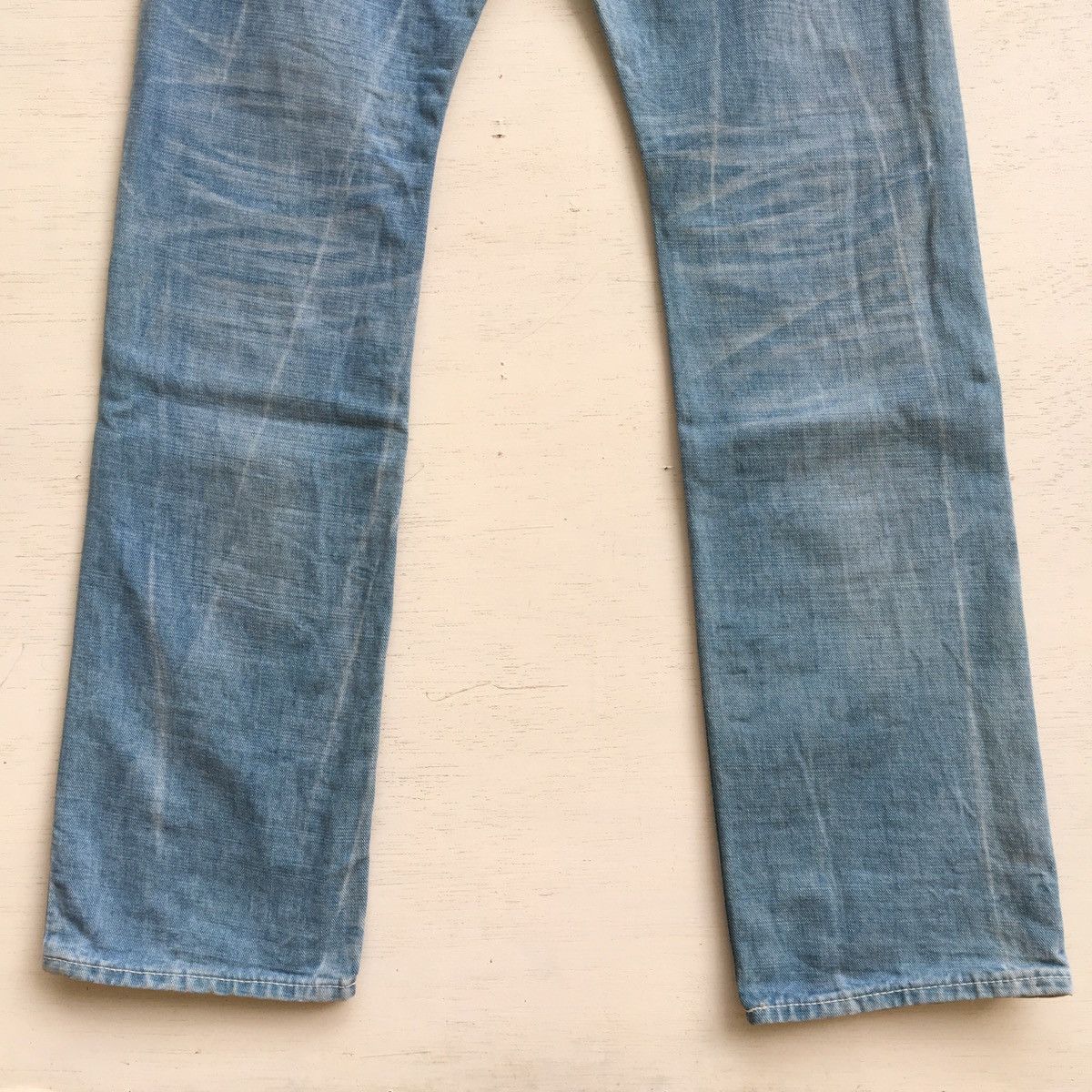 Japanese Brand × Vintage Vintage Back Number Paint Splash Jeans Size US 31 - 20 Thumbnail
