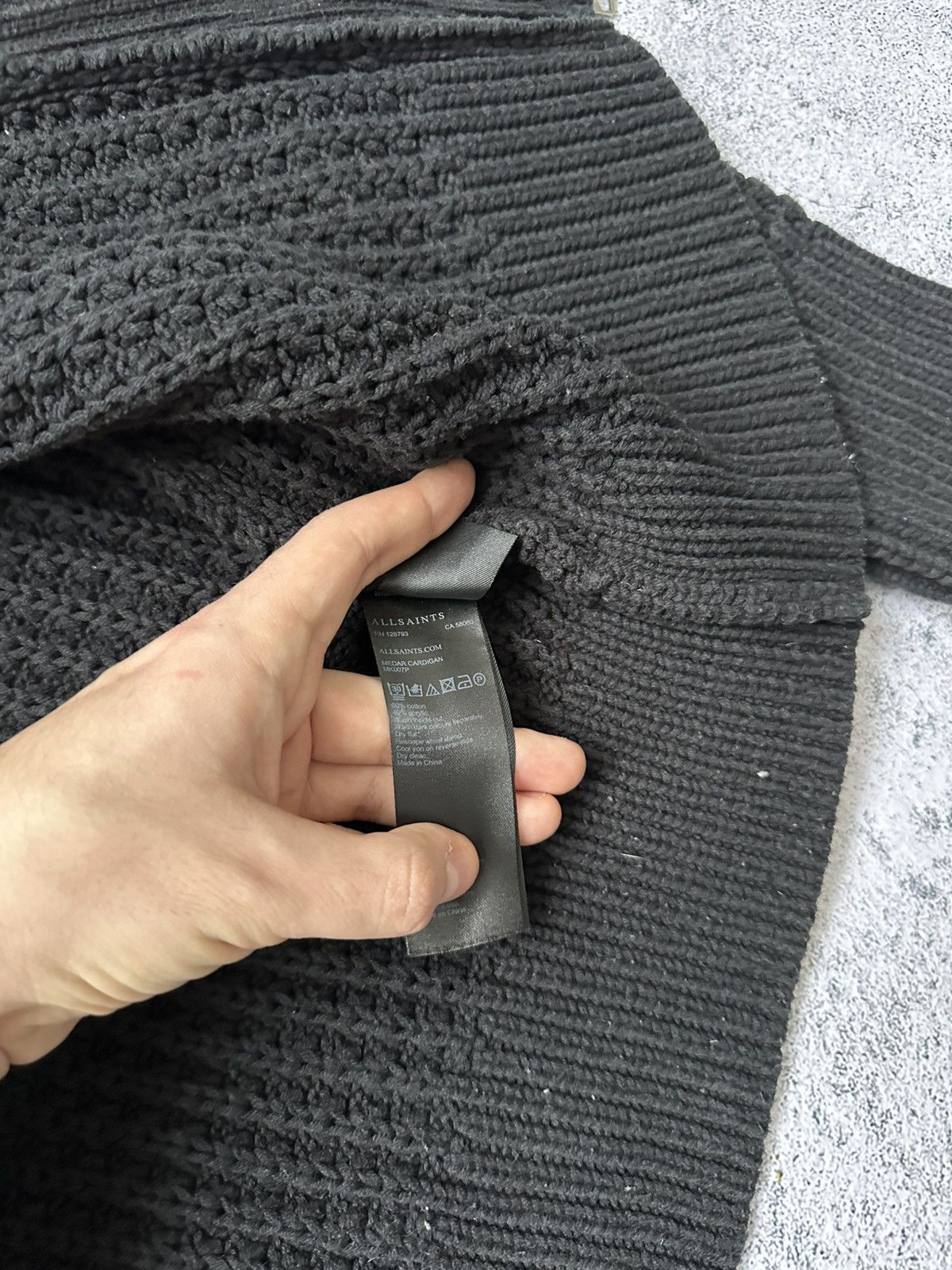 Allsaints Cable Knit If Six Was Nine Style Allsaints Zip Size US M / EU 48-50 / 2 - 12 Thumbnail