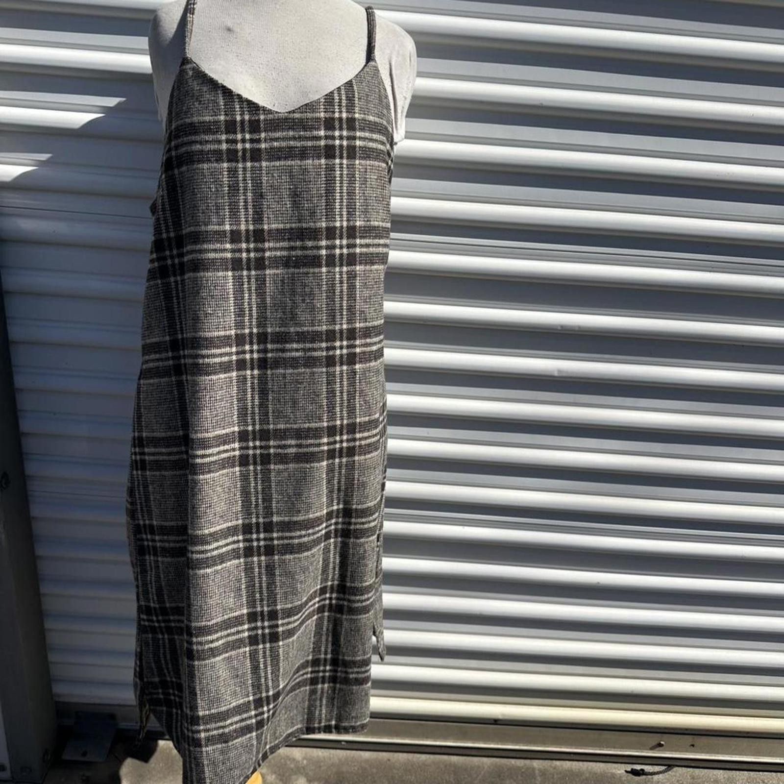 Other Grey and white plaid mini dress #plaid #minidress Size M / US 6-8 / IT 42-44 - 1 Thumbnail