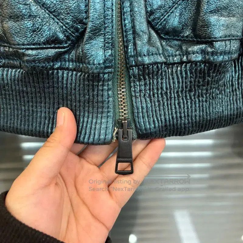 Burberry Burberry Black Leather Women's Jacket for Spring. Size XXS / US 00 / IT 34 - 6 Thumbnail