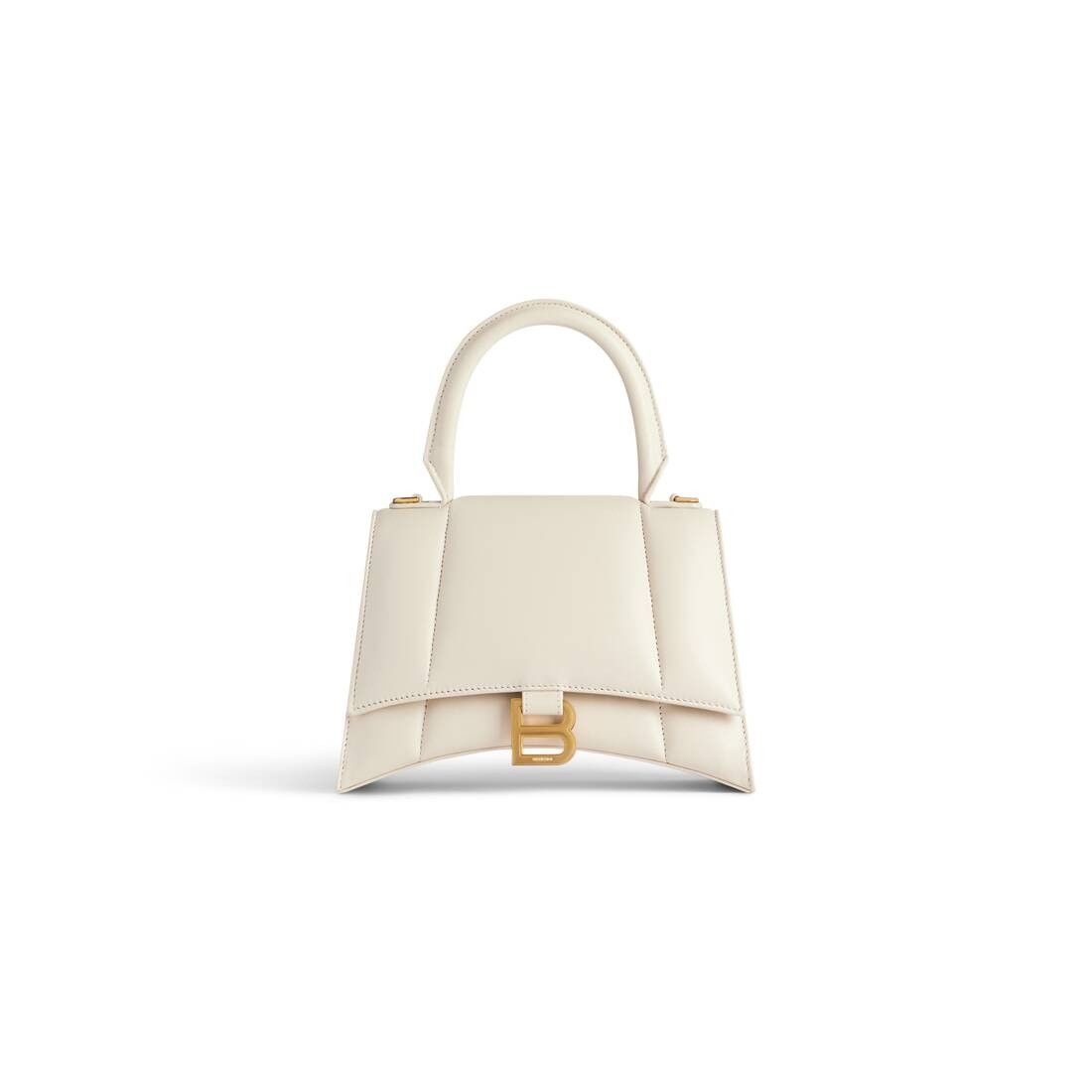 o1mt1gz0525 Size: OS / Hourglass Small Handbag Light Beige