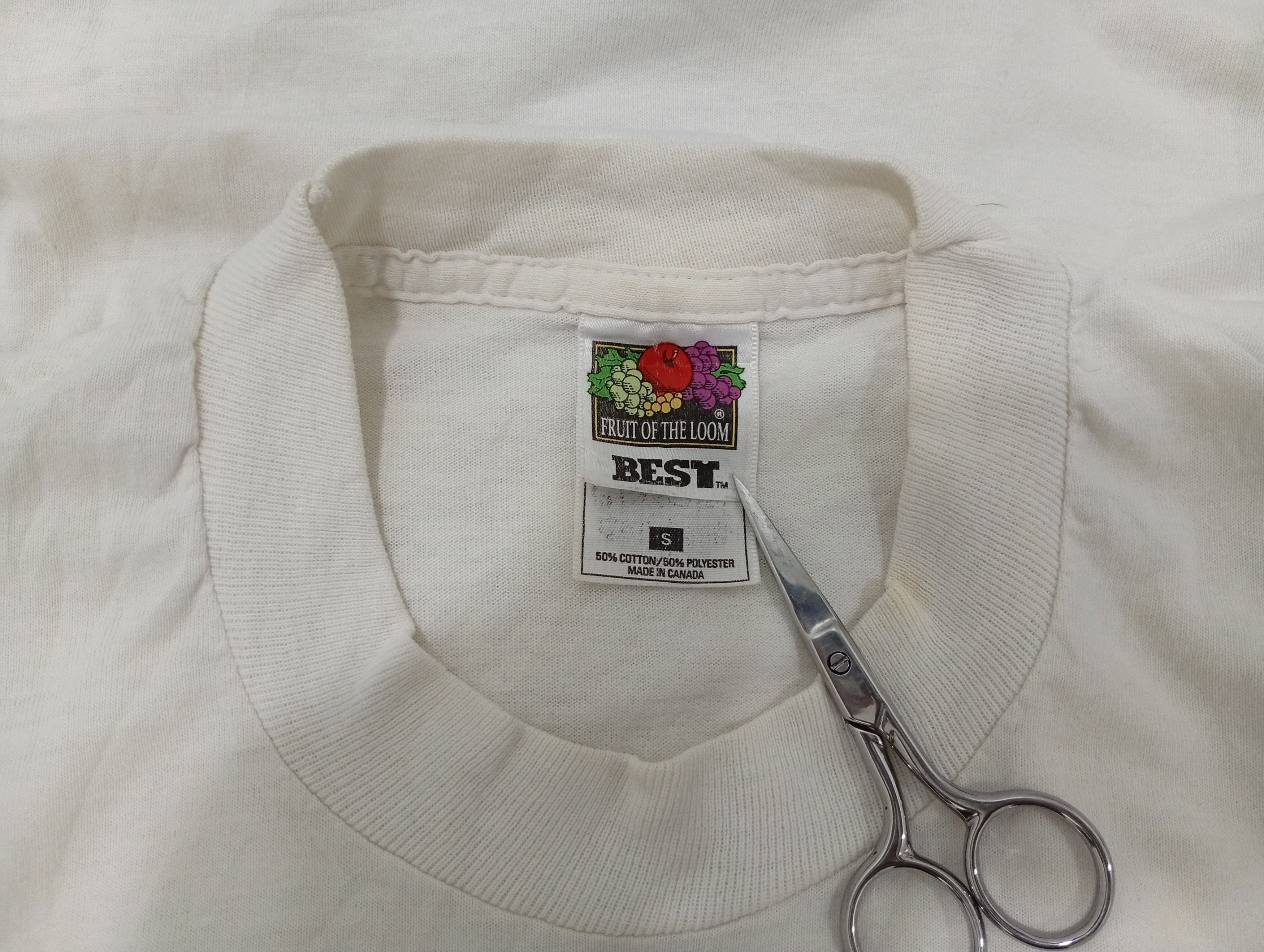 Fruit Of The Loom × Vintage 🔥🔥Vintage 90s Camp Air - Eau Bois T-Shirt Size US S / EU 44-46 / 1 - 22 Thumbnail